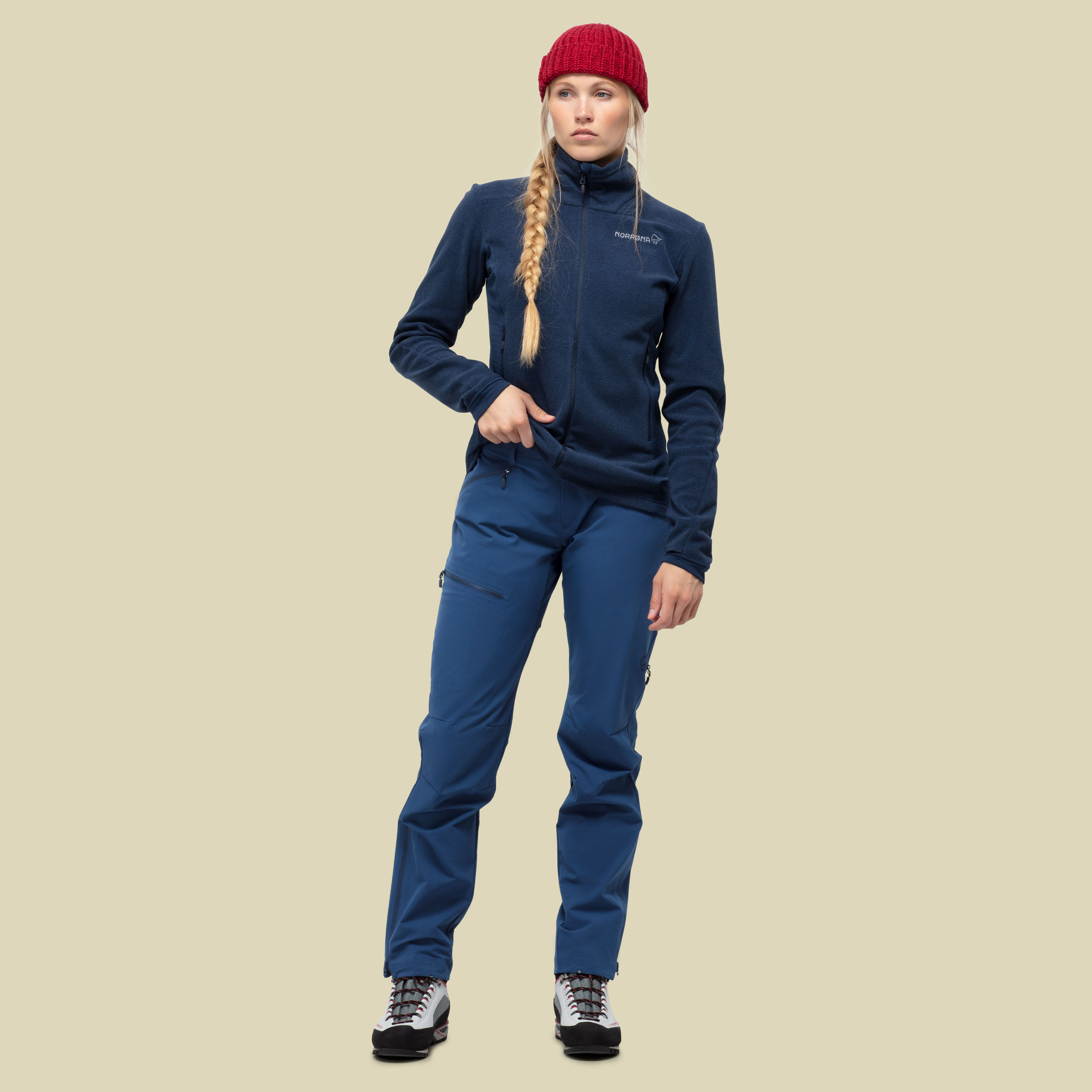 Falketind Flex1 Pants Women Größe L  Farbe indigo night