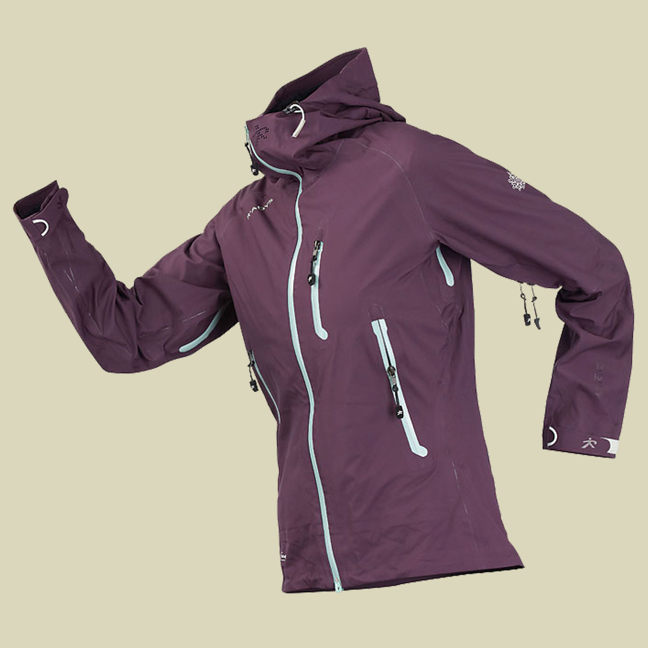 R 1 Women Wetterschutz-Jacke Größe S Farbe aubergine