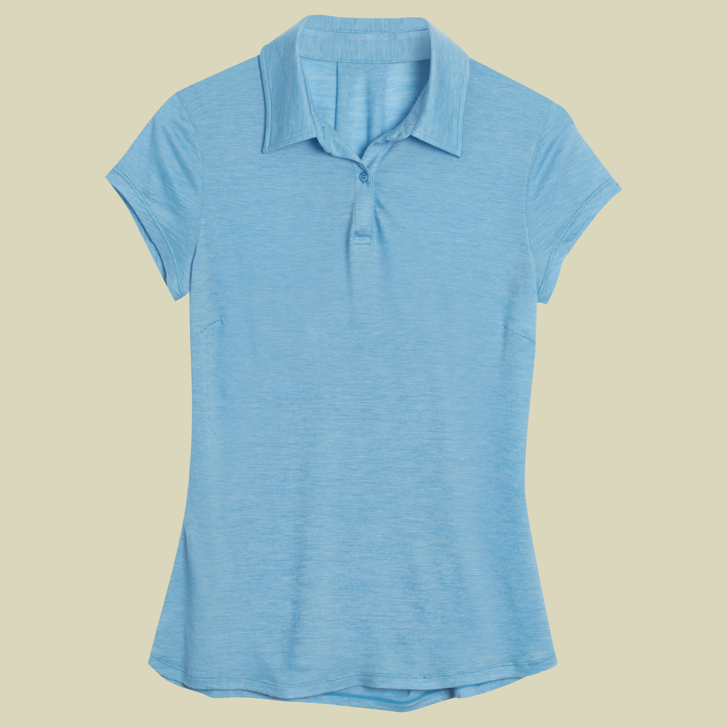Sphere SS Polo Stripe Women Größe S Farbe cyan/snow
