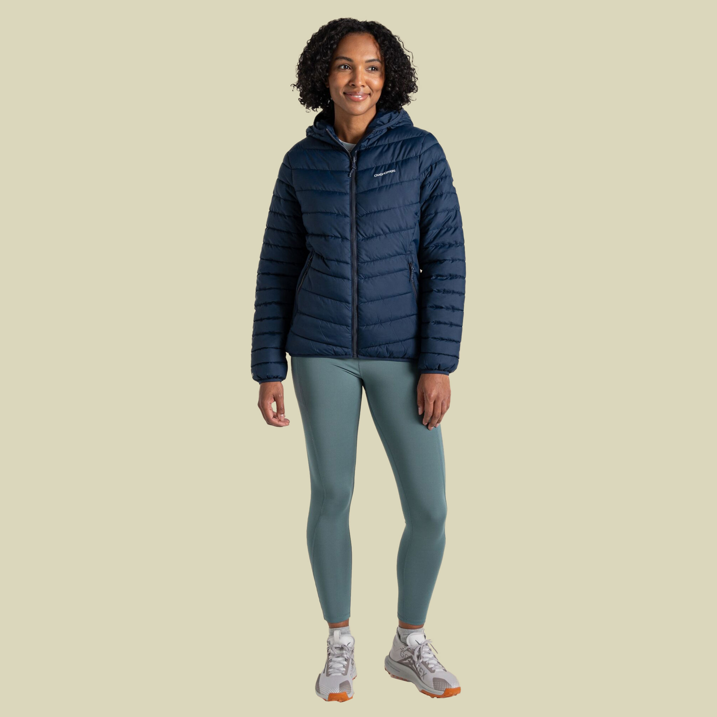 Compresslite IX Hooded Jacket  Women 46 (UK 20) blau - blue navy