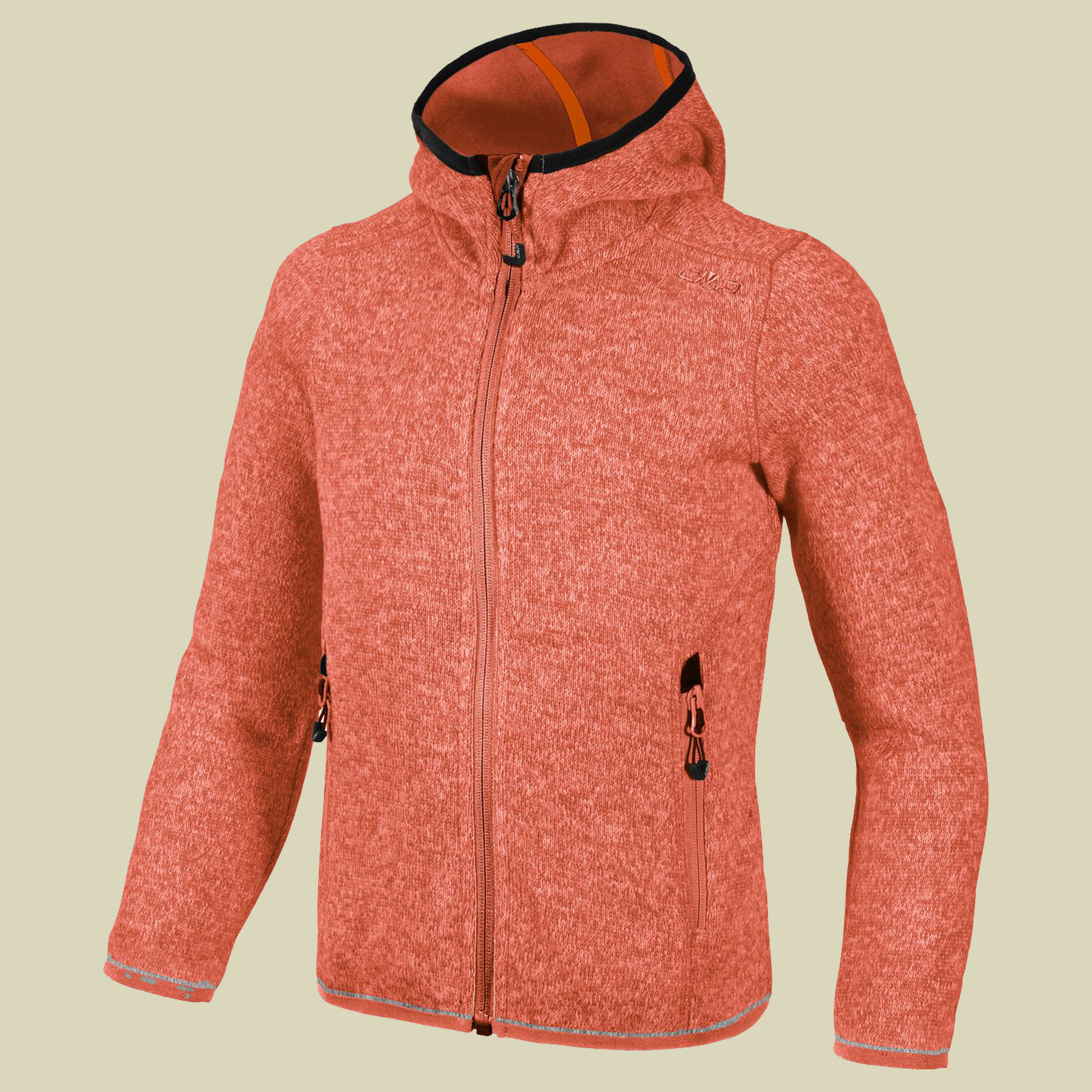 Girl Fleece Jacket Fix Hood Knitted 3H19825 Größe 98 Farbe 036Q bitter-bianco