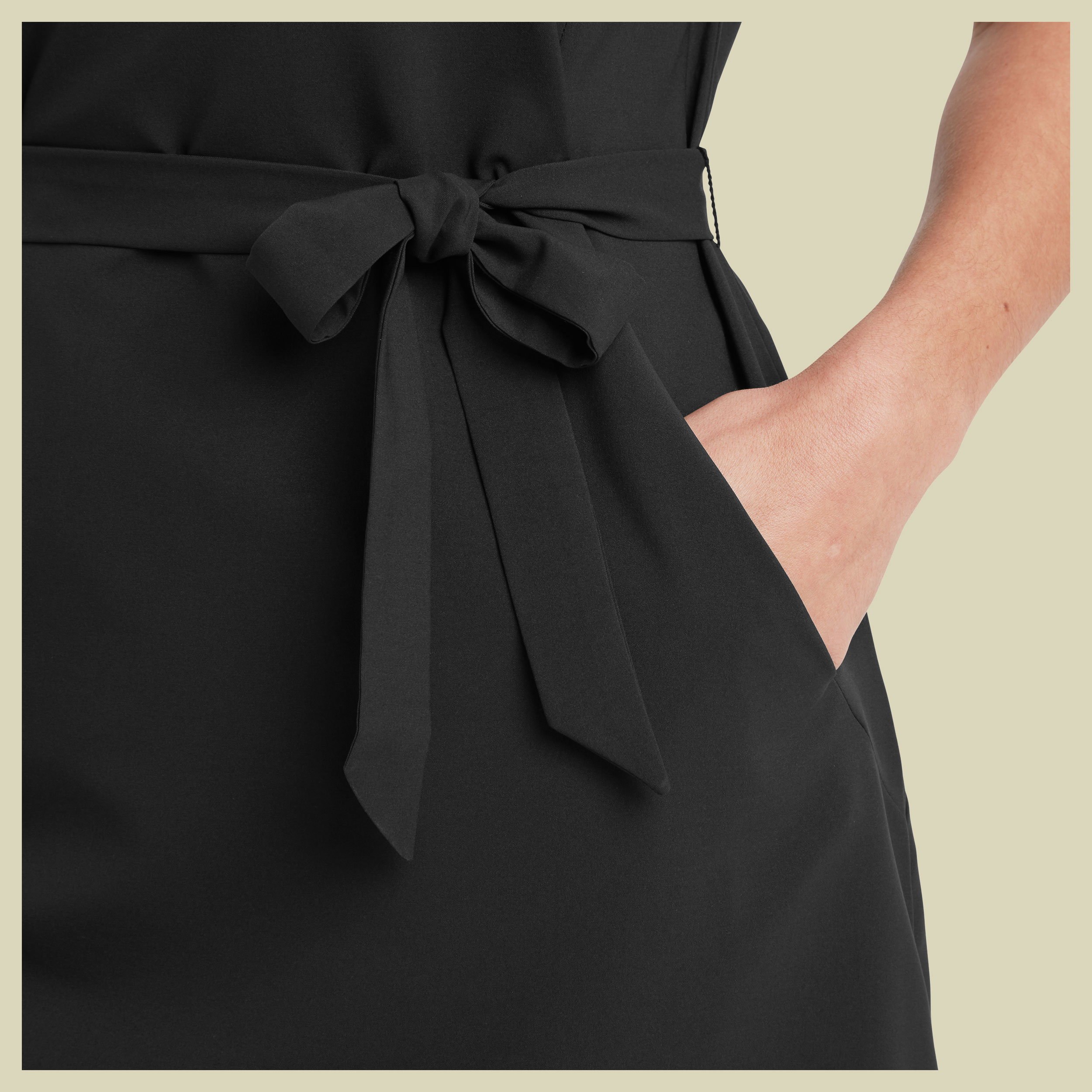 Sajilo Travel Dress S schwarz - Farbe black