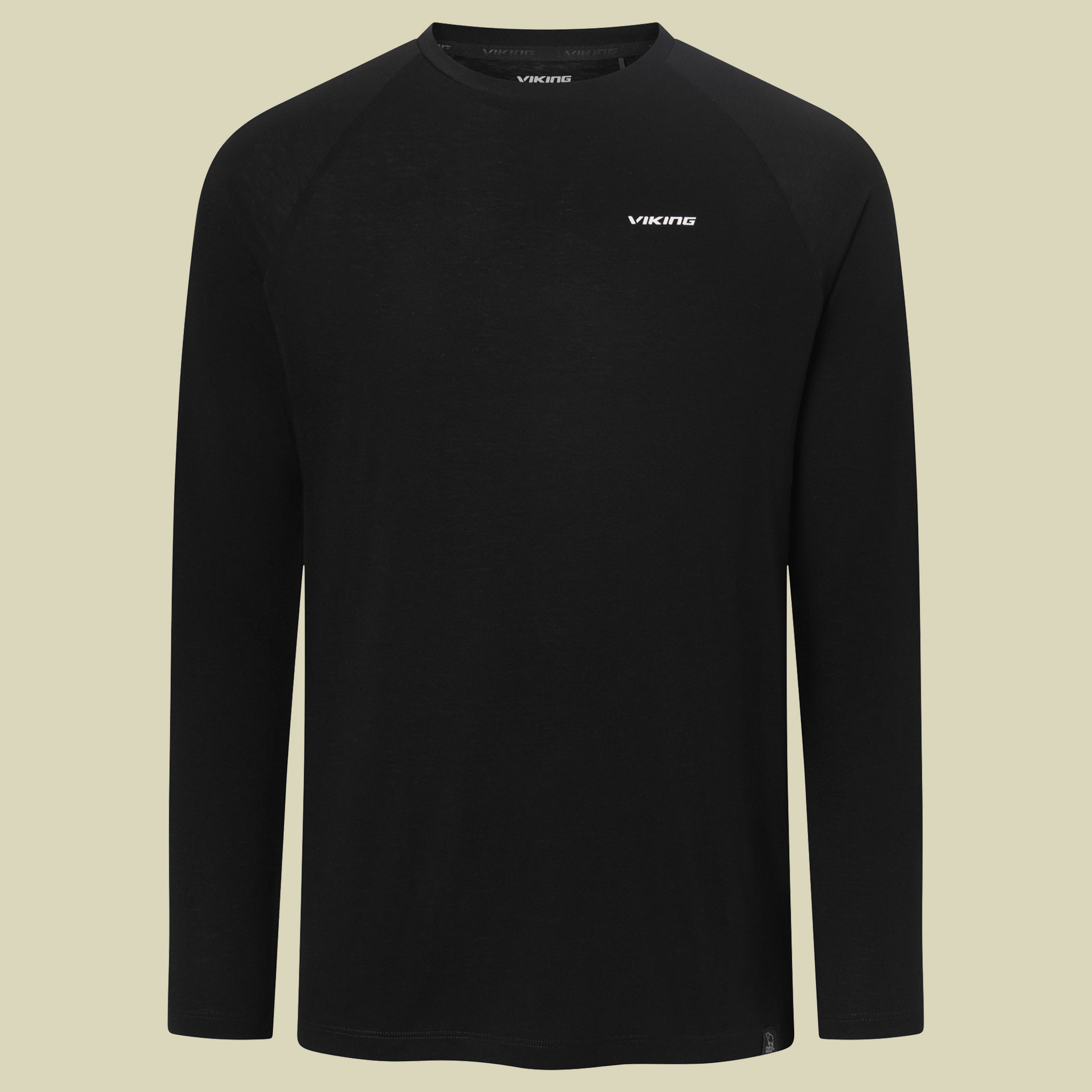 Longsleeve Andali Man L schwarz - Farbe black/light grey