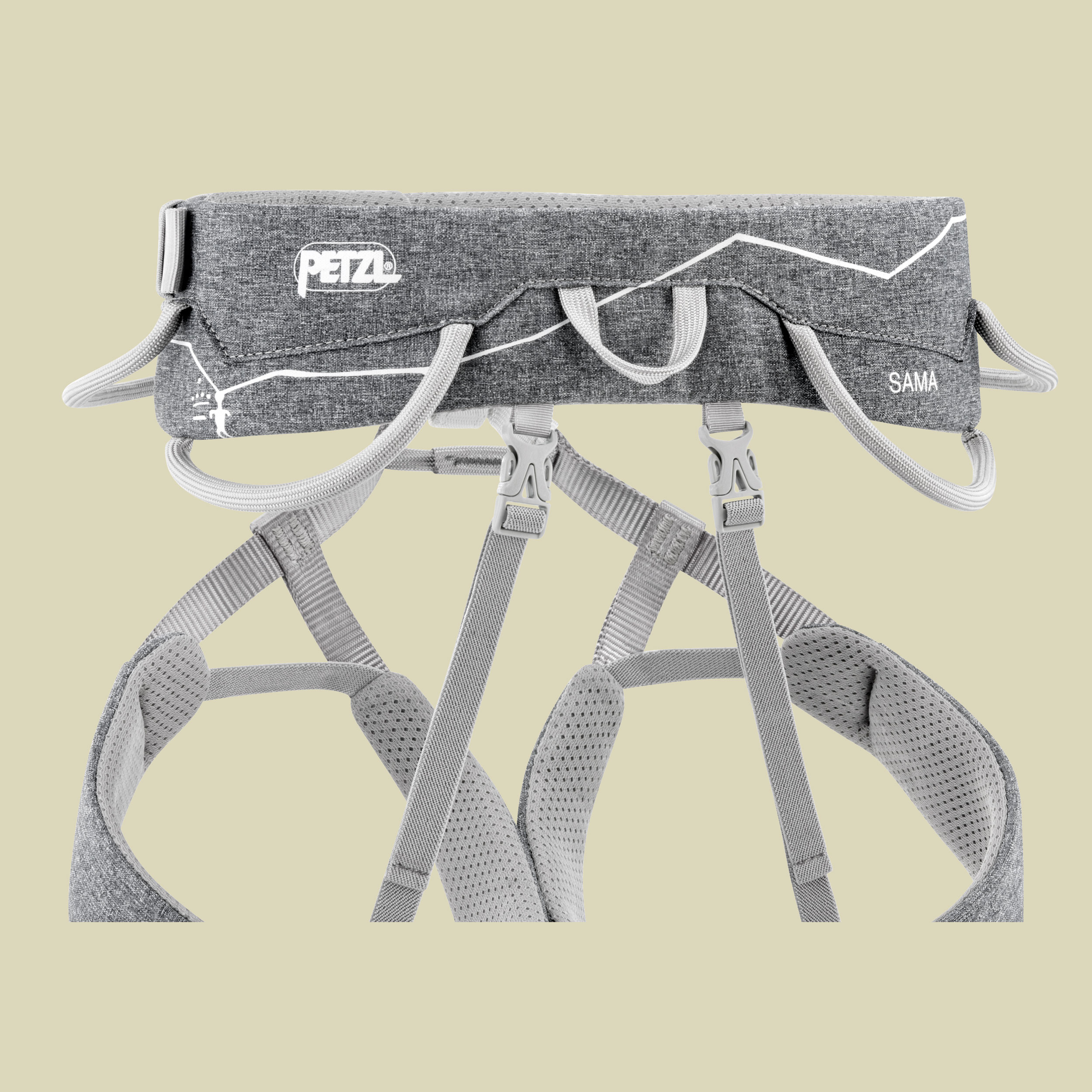 Sama Größe S Farbe grau meliert