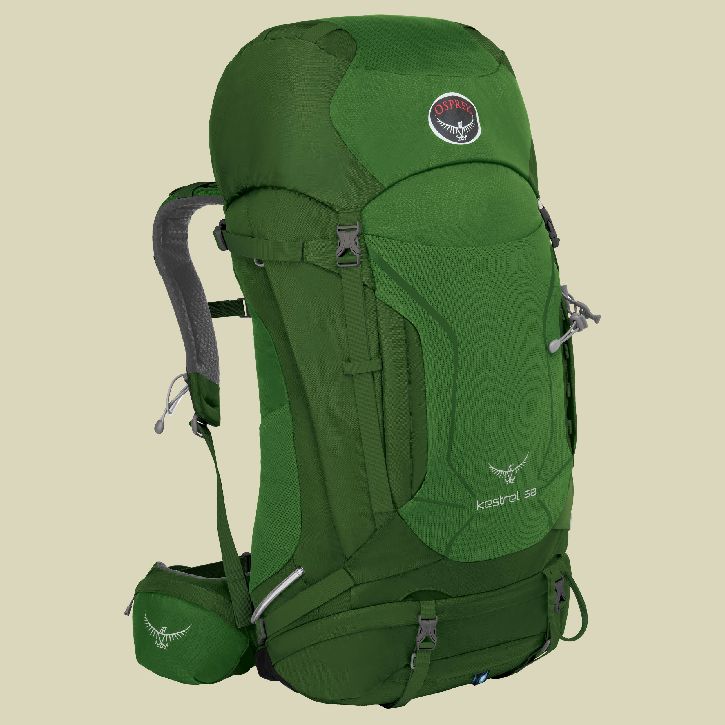 Kestrel 58 Men Volumen 58 Farbe jungle green