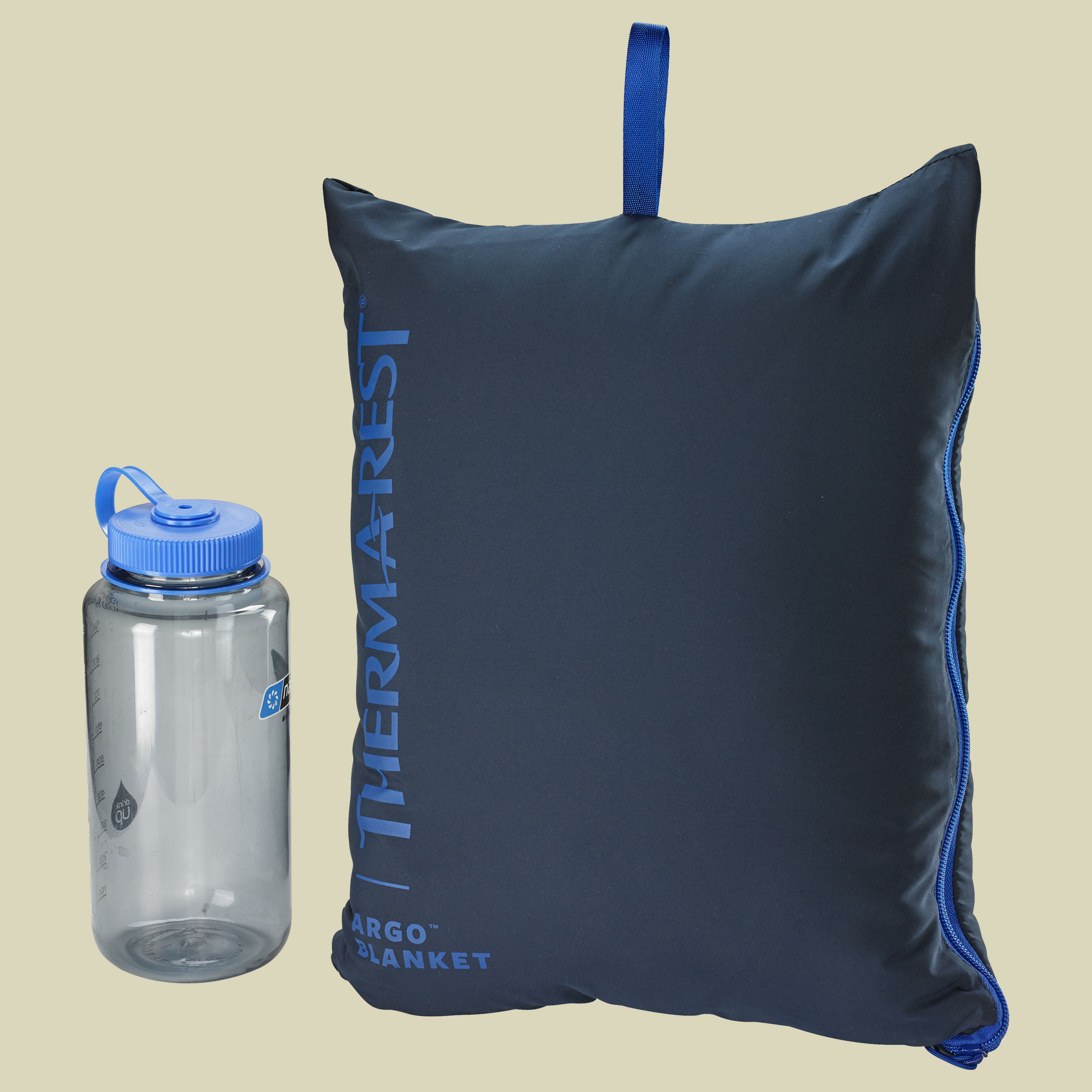 Argo Decke Größe 198 x 182 cm Farbe outer space blue