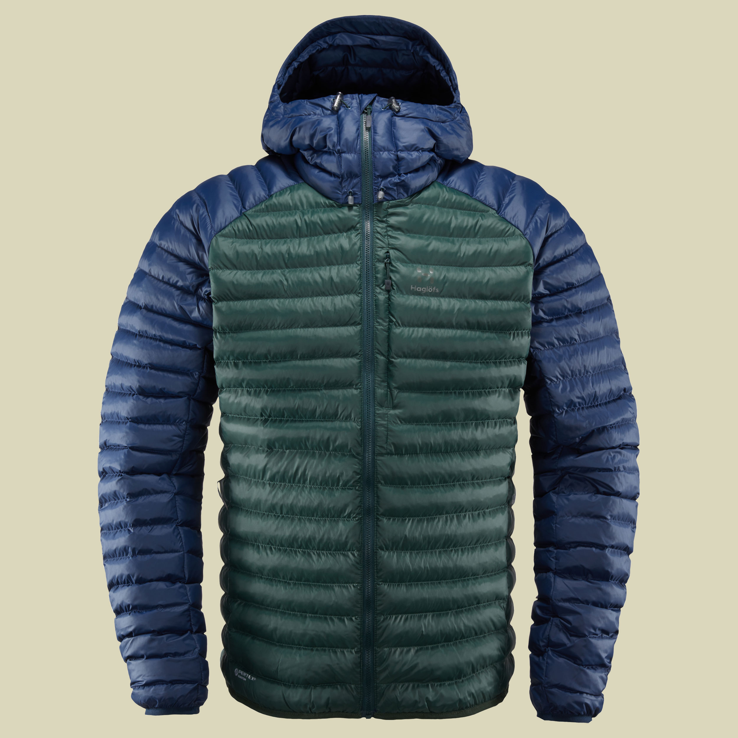 Essens Mimic Hood Men Größe S Farbe mineral-tarn blue
