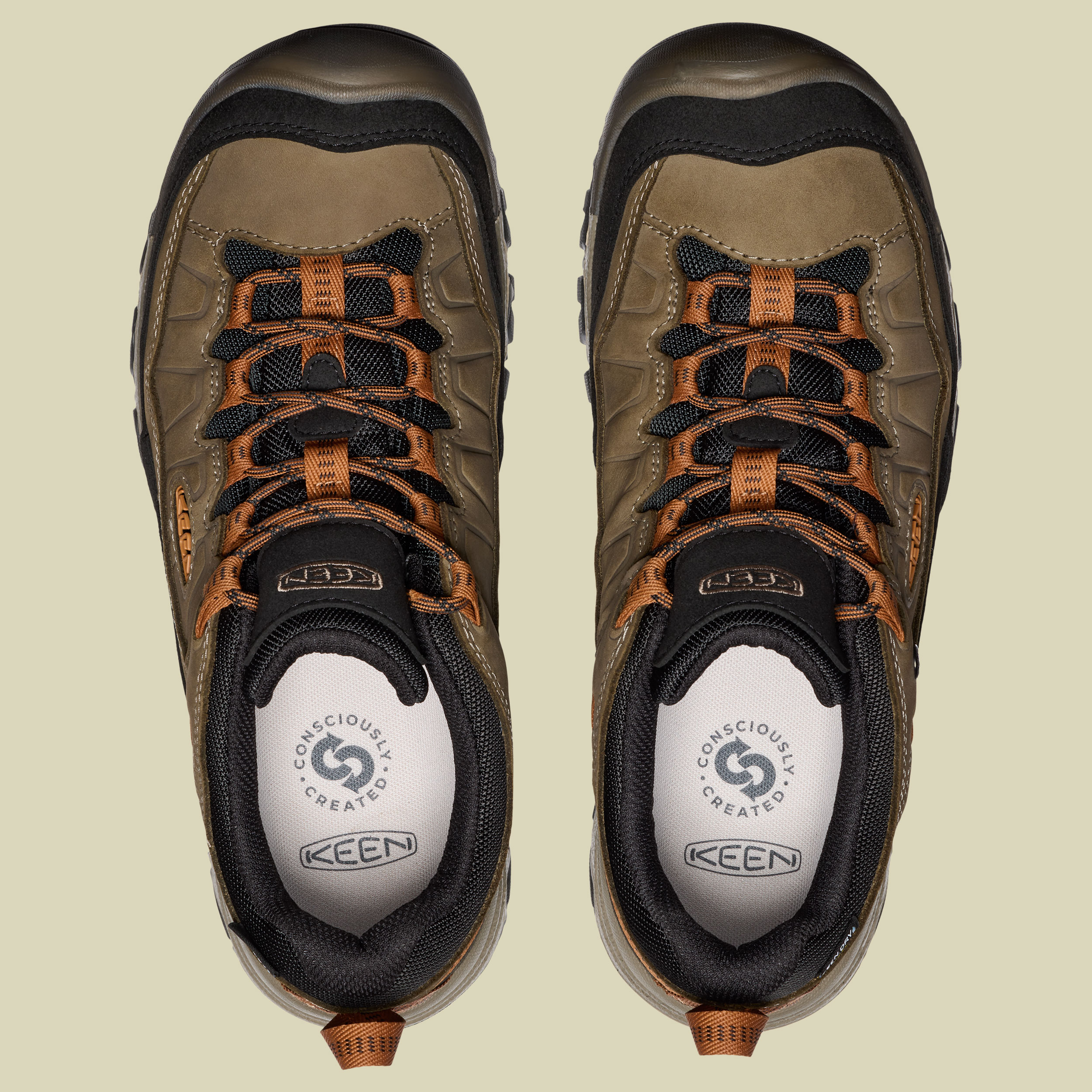 Targhee IV WP Men UK 9 grün - sea turtle/roasted pecan