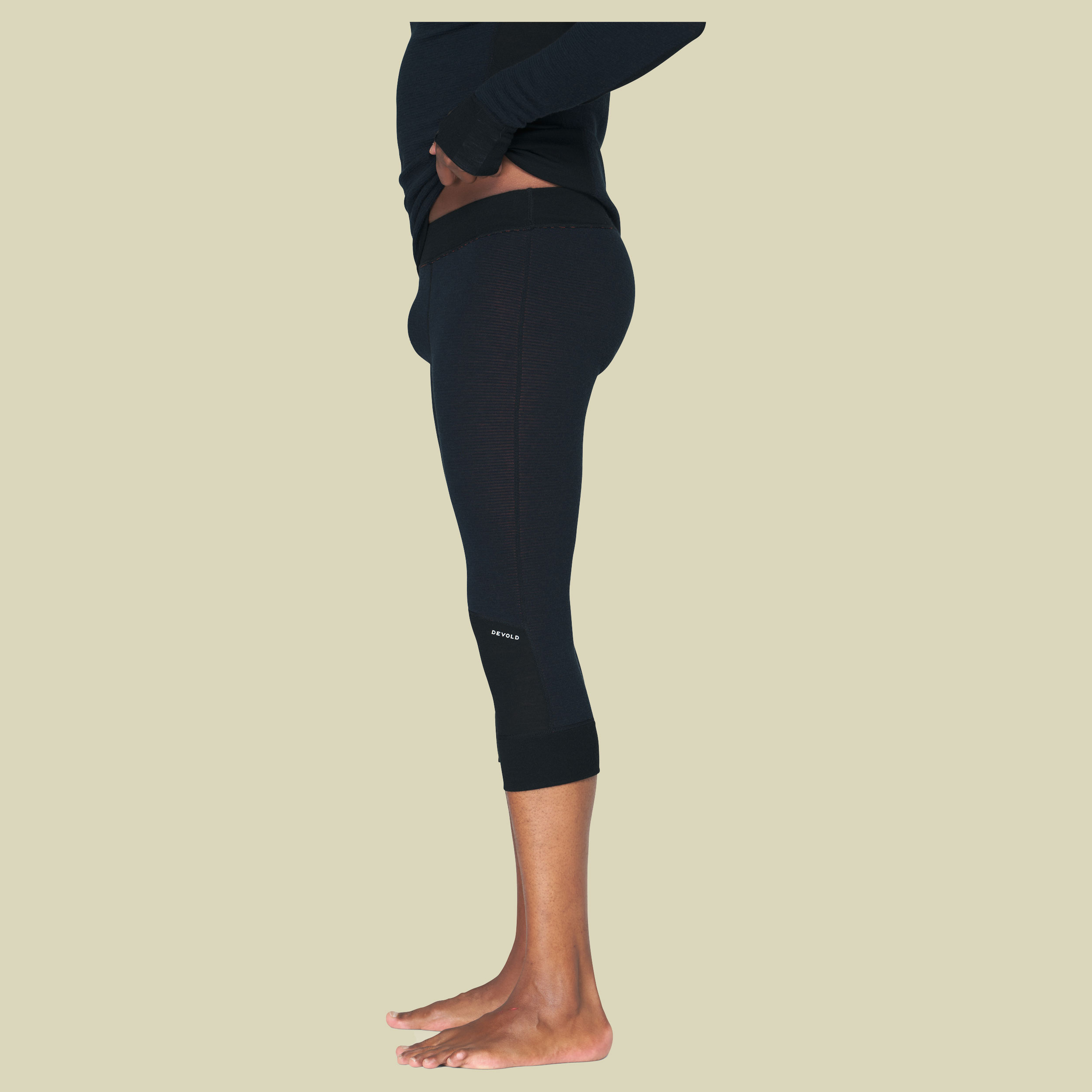 Reverso Merino 3/4 Longs Man S rot - brick