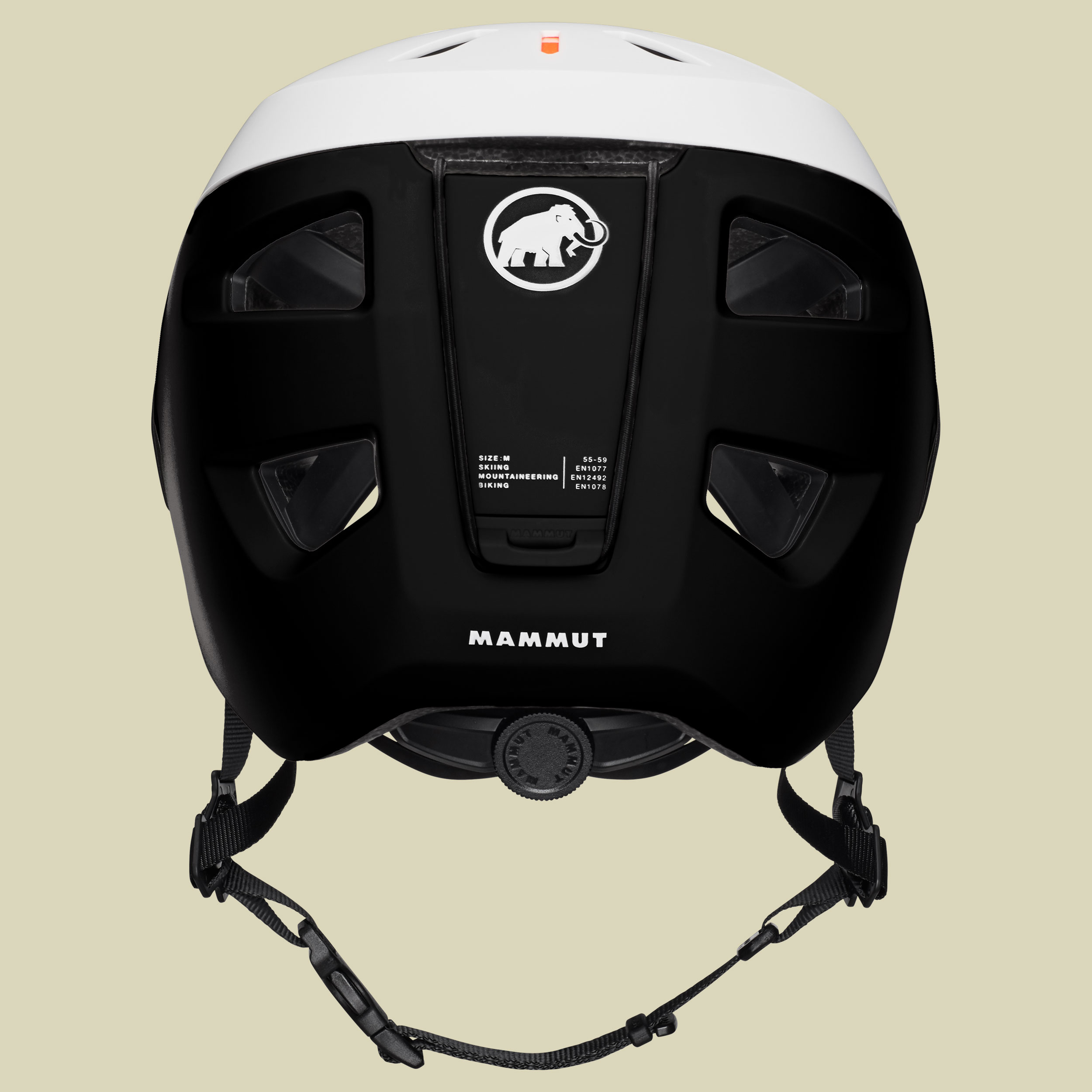 Haute Route Helmet 6: 55-59 cm schwarz - Farbe white-black