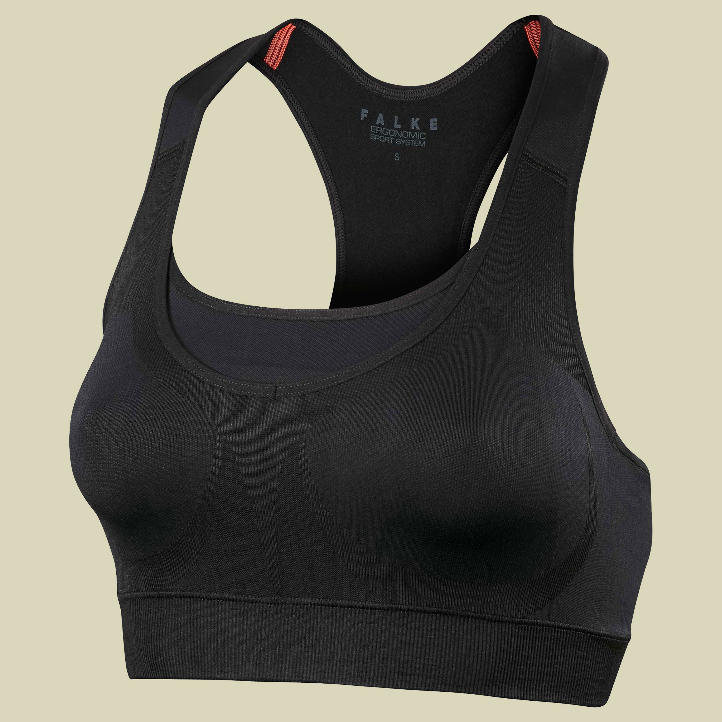 Bra Top "Control" Maximum Support Größe L Farbe black
