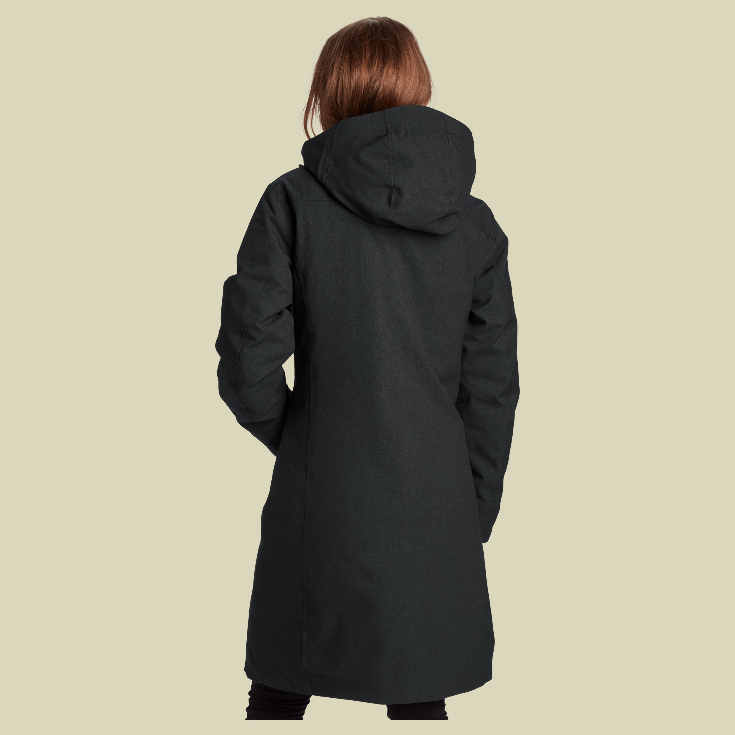 Tana Elegant Down Insulated Coat Women Größe S Farbe black