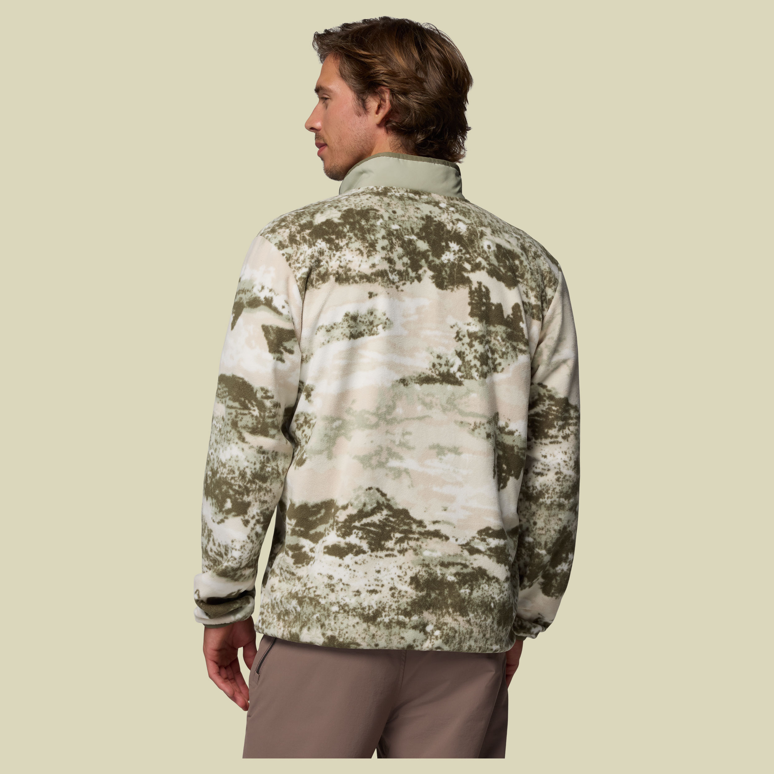 Sequoia Grove Printed Full Zip Men S mehrfarbig grün - safari,fieldaze