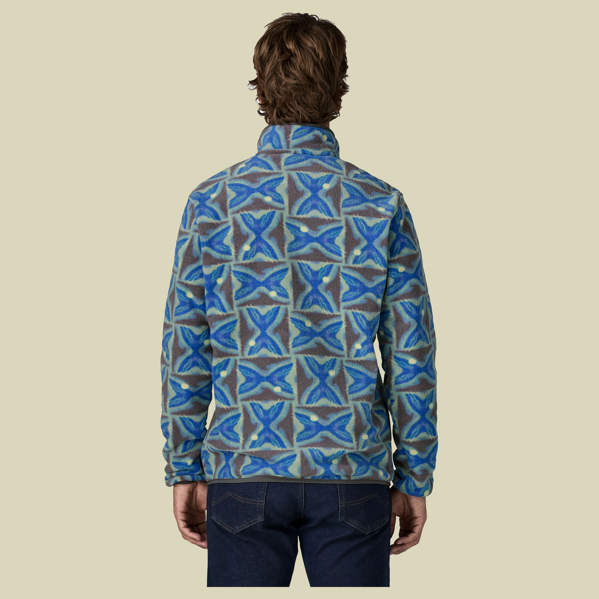 Lightweight Synch Snap-T Pullover Men mehrfarbig blau XL