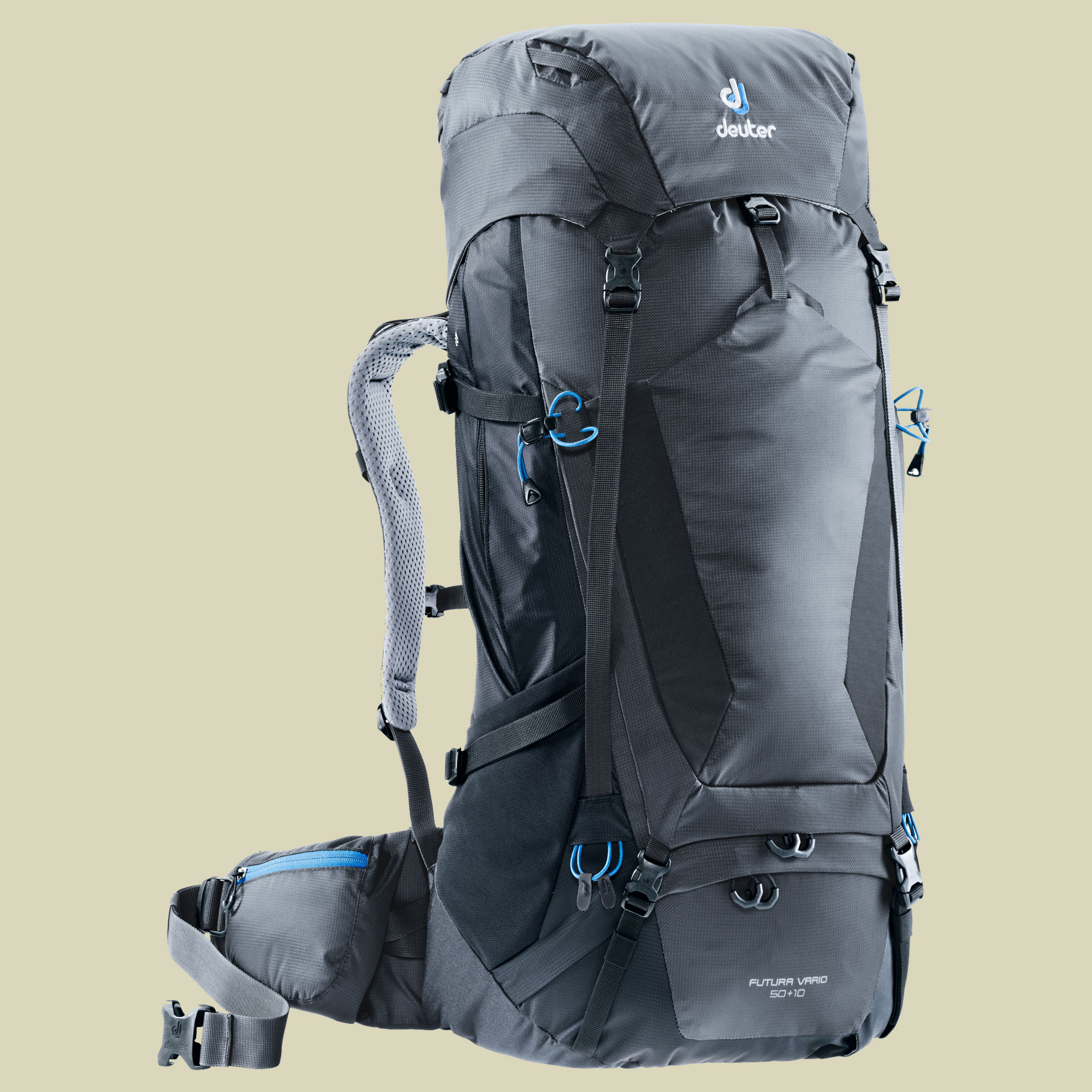 Futura Vario 50 + 10 Volumen 50 L + 10 L Farbe graphite-black