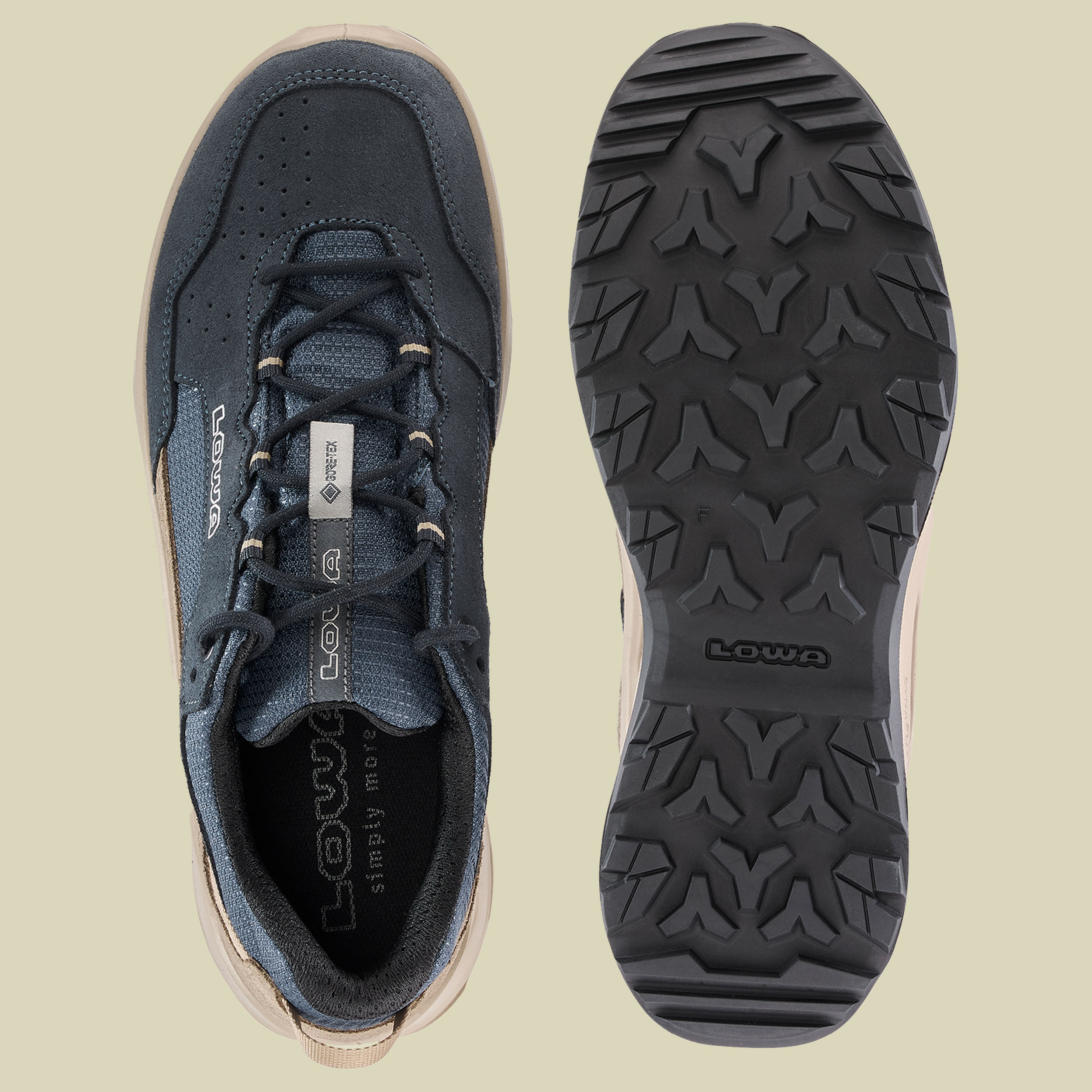 Ventierra GTX Lo Men UK 9 blau - navy/dune