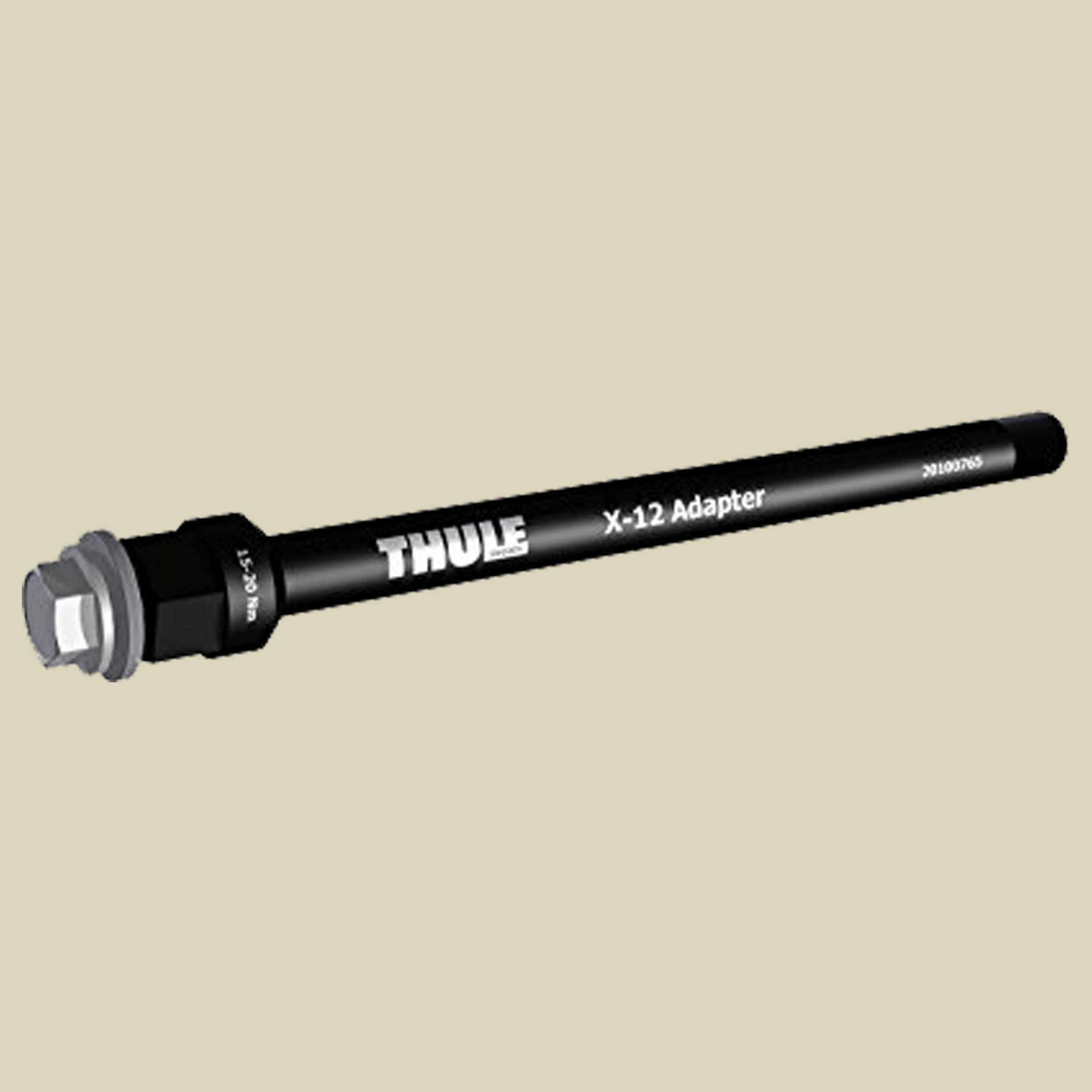 Thule Thru Axle Maxle – M12 X 1,75 – 167/192 Mm – Vervangende As Voor Fietsaanhangers En Daksystemen