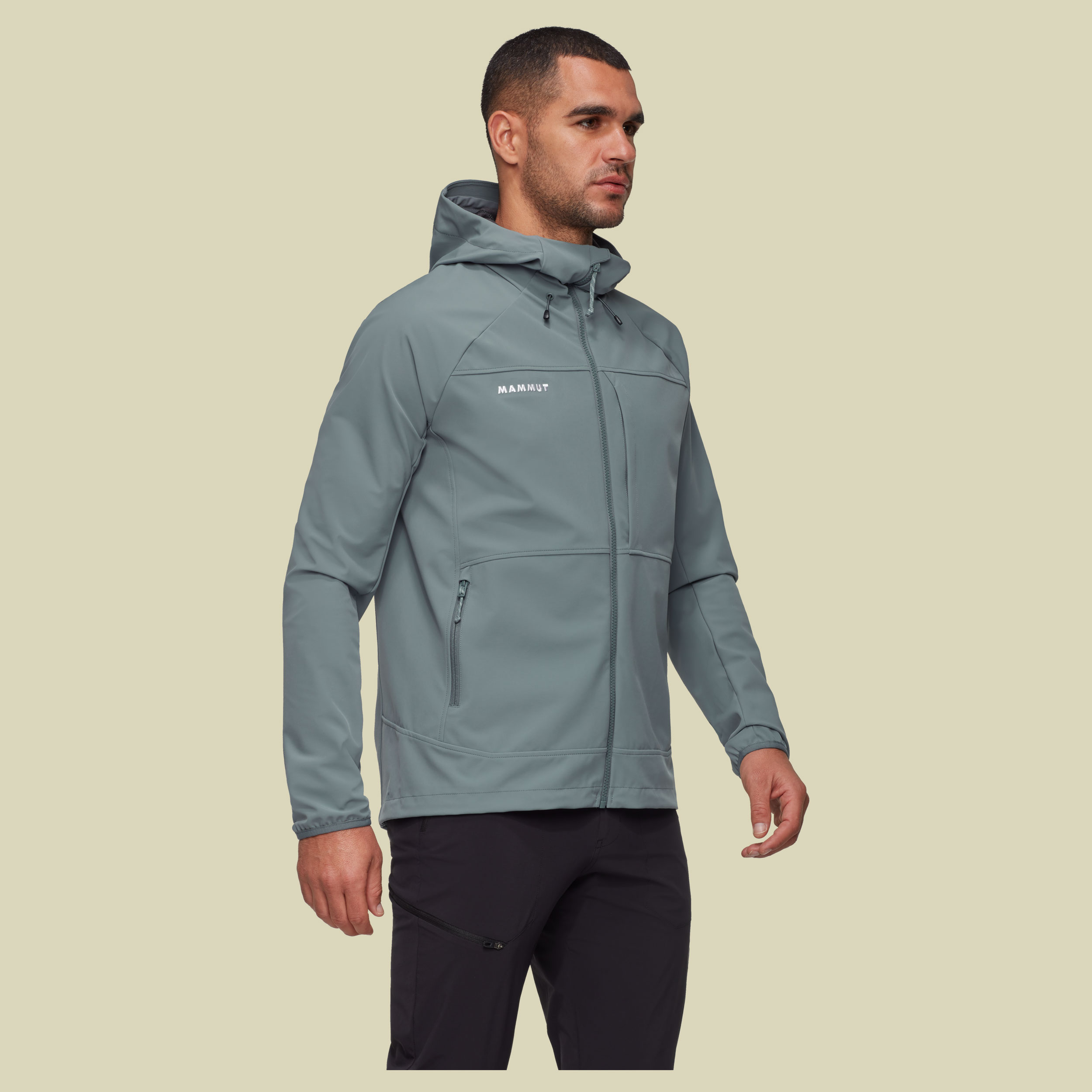 Ultimate Comfort SO Hooded Jacket Men XXL grau - strata