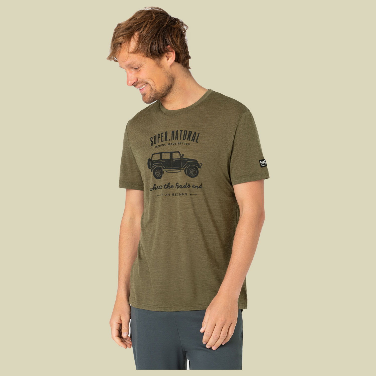All Terrain Tee Men Größe L  Farbe olive night melange
