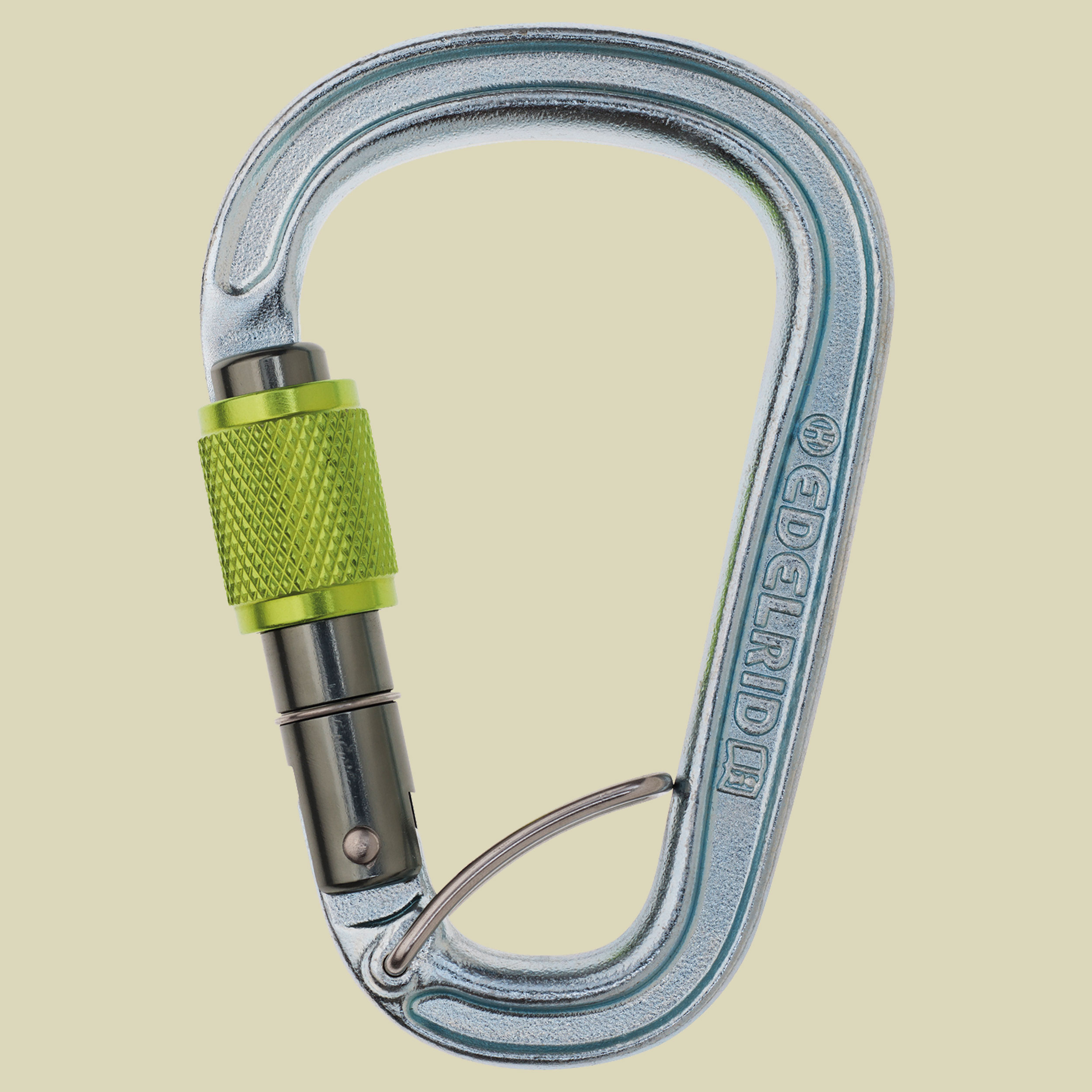 HMS Bruce Steel Screw FG Key-Lock-Verschluss Farbe silver