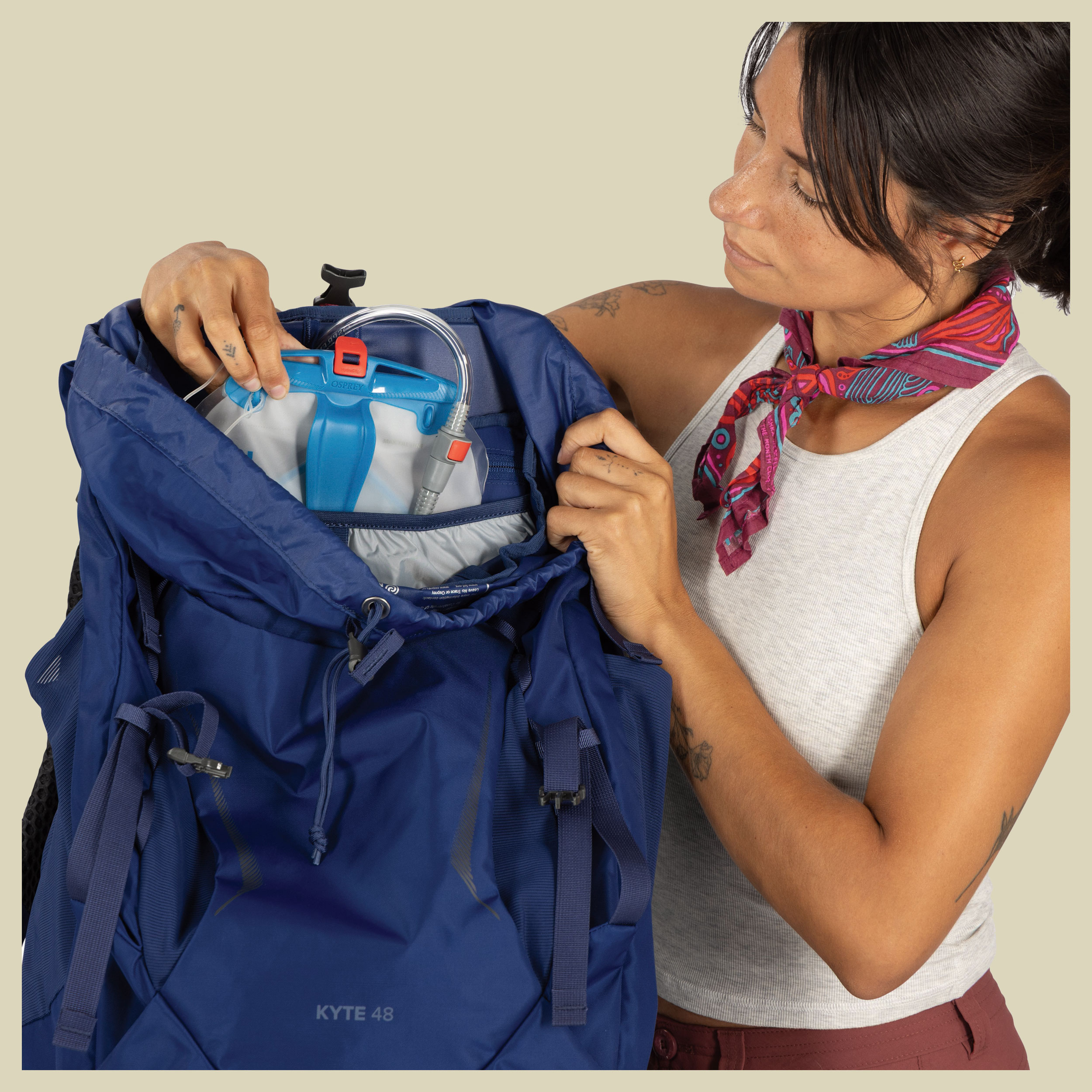 Kyte 48 blau WM/L - serenity blue