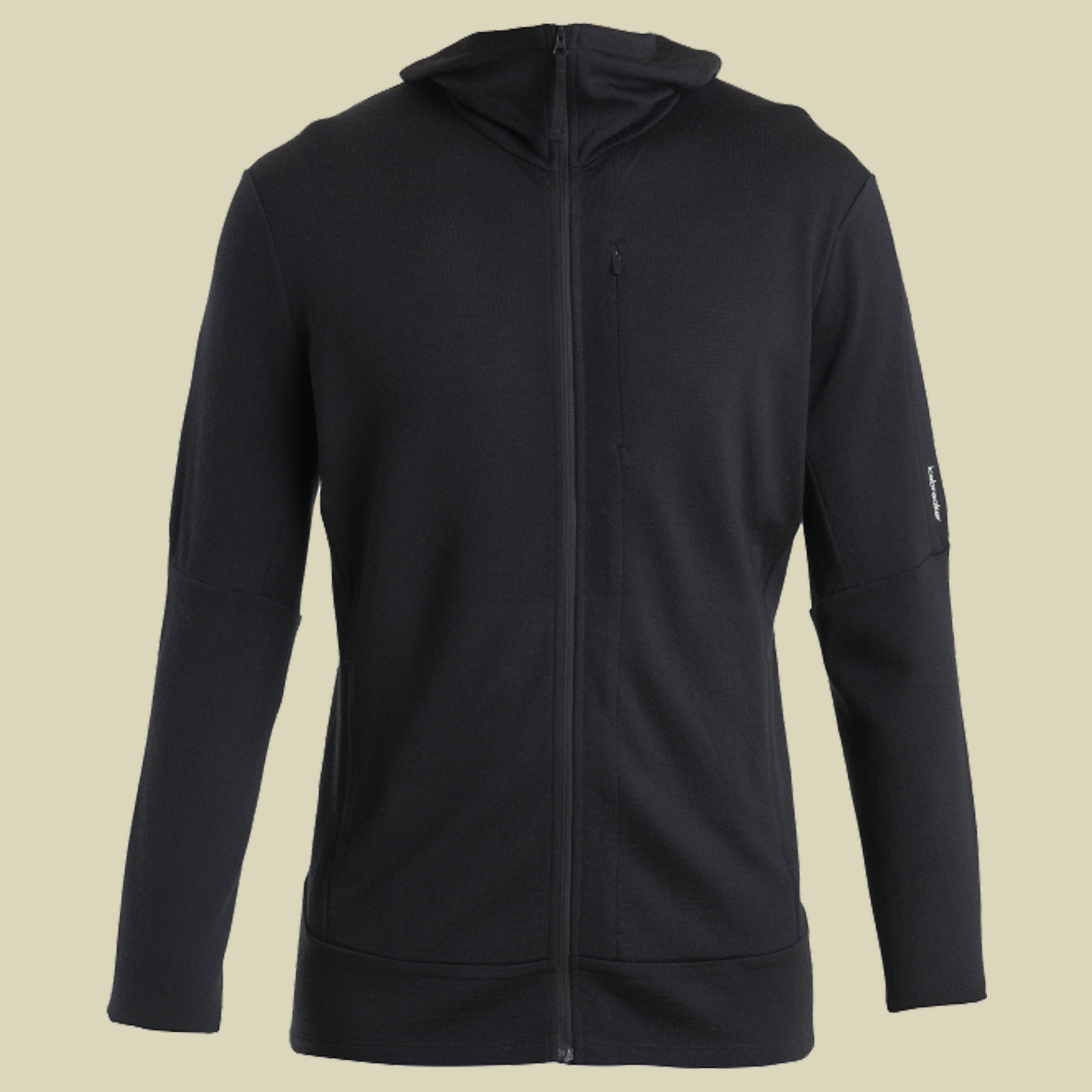 Merino 260 Quantum IV LS Zip Hoodie Men S schwarz - black