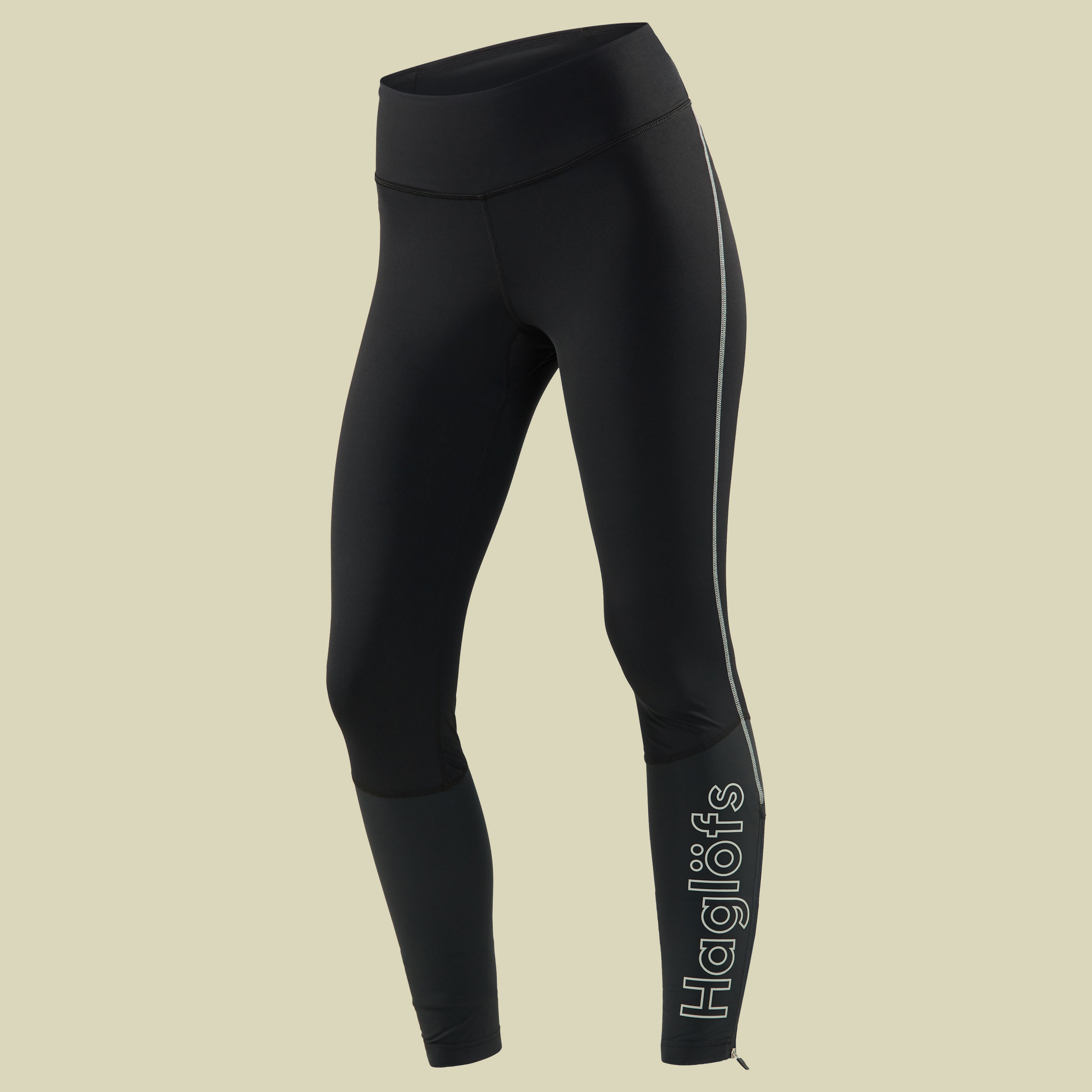 L.I.M. Comp Tights Women Größe XS Farbe true black/stone grey
