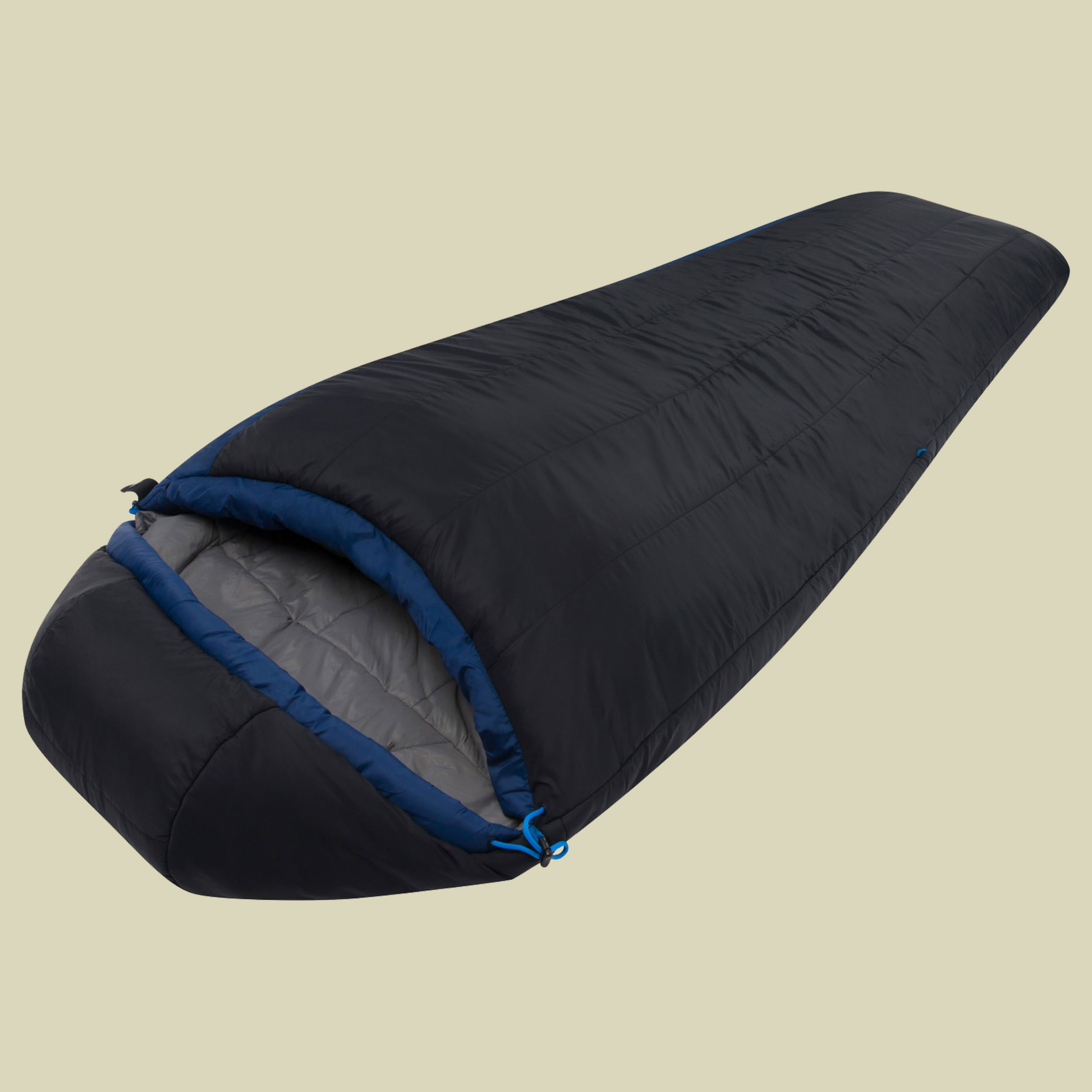 Trailhead ThIII bis Körpergröße 183 cm Farbe midnight/cobalt, Reißverschluss links