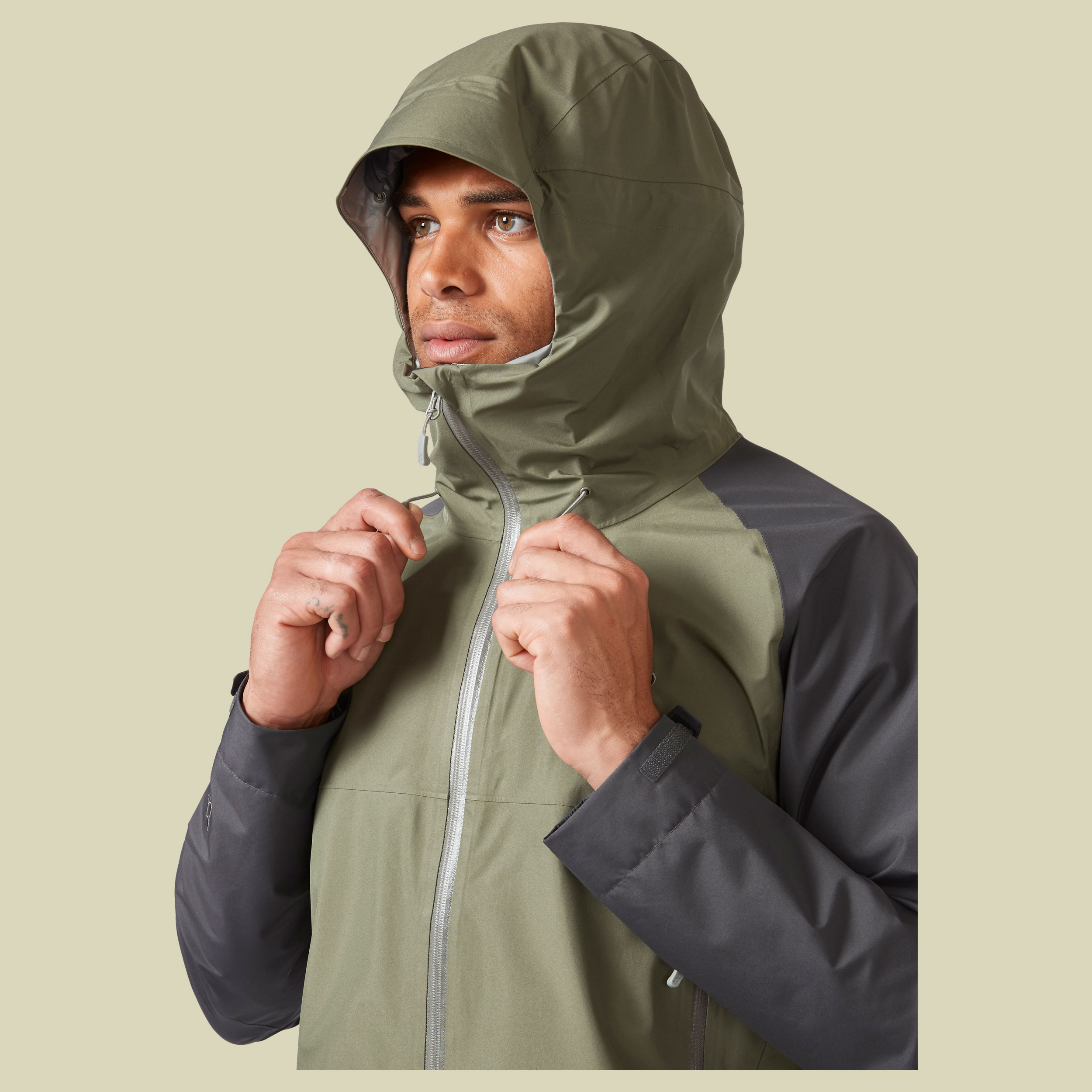 Namche Paclite Jacket Men Größe XL Farbe graphene/light khaki Namche Paclite Jacket Men Größe XL Farbe graphene/light khaki