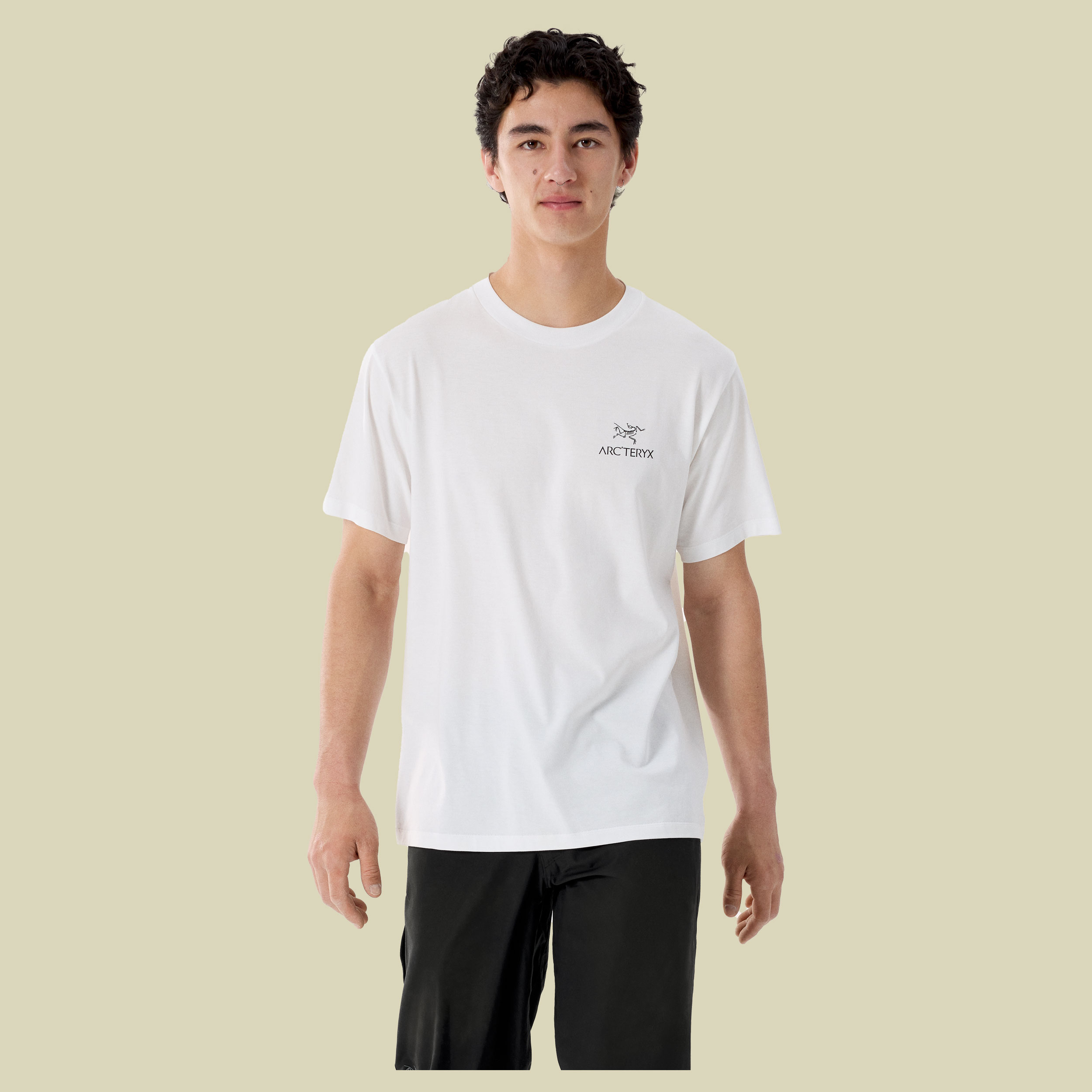 Kragg SL Cotton Bird Word SS Men XL weiß- white light /black