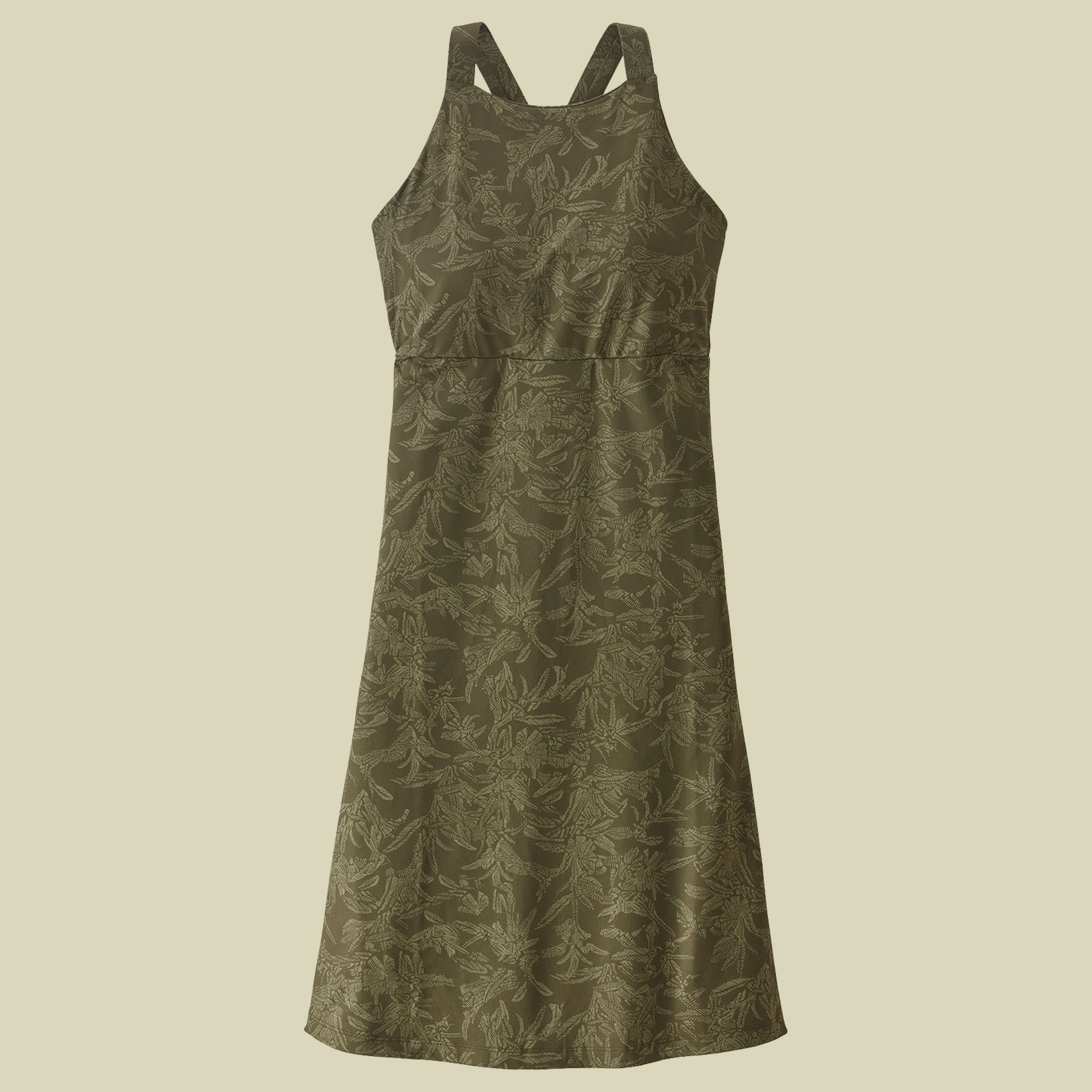 Magnolia Spring Dress Women Größe L  Farbe Monkey Flower: Basin Green