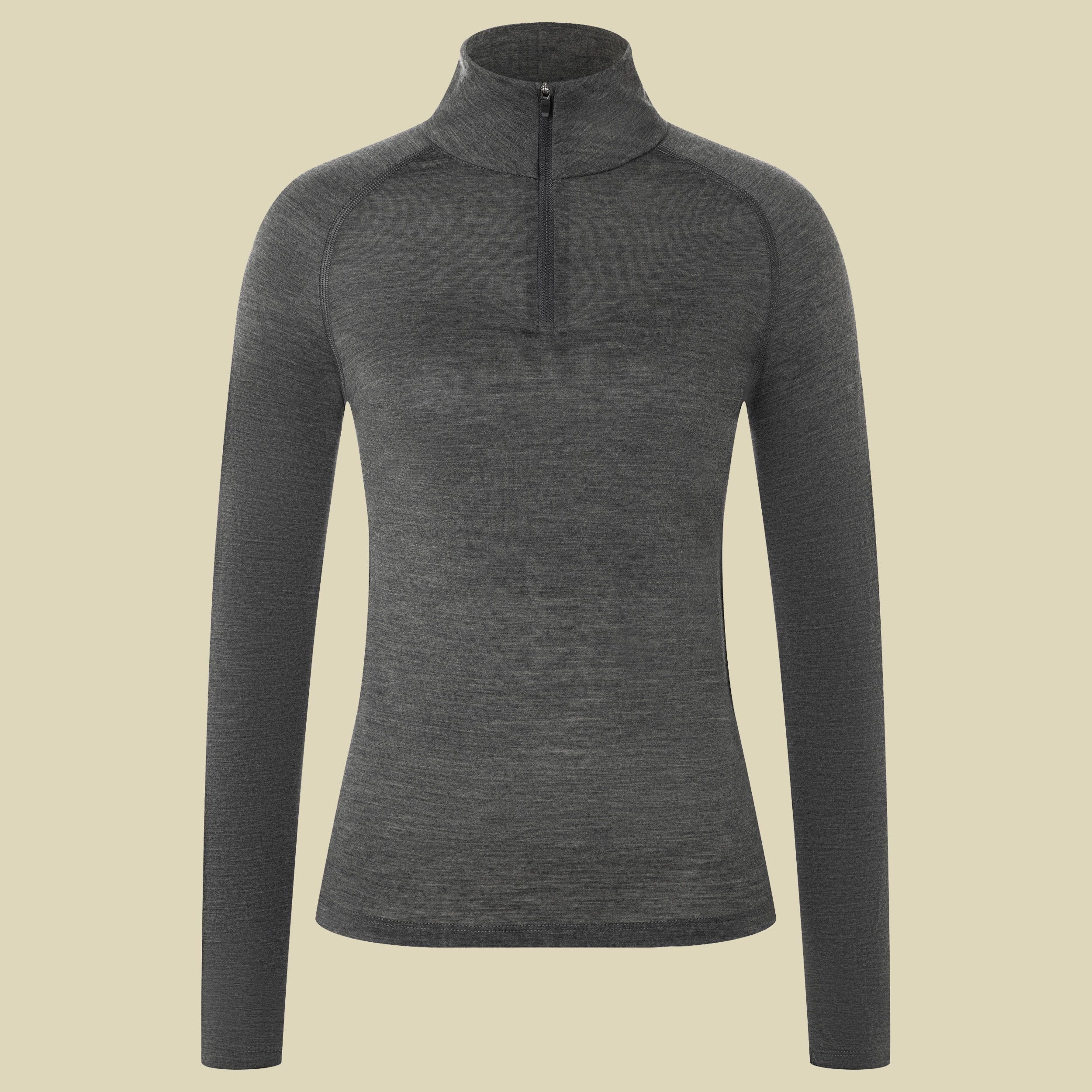 Base ¼ Zip 175 Women Größe L  Farbe pirate grey melange