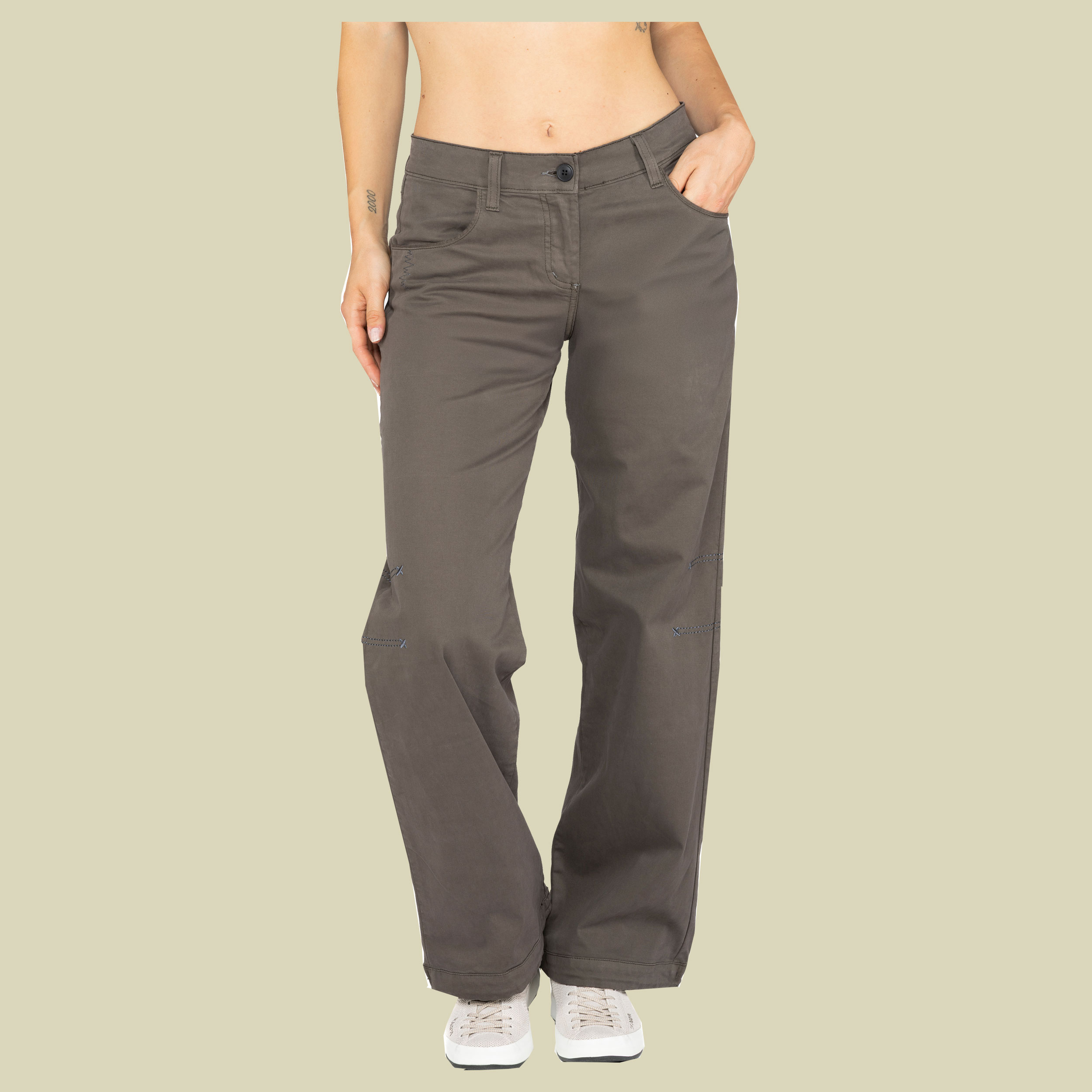 Magdalena Pant Women 42 grau - dark grey