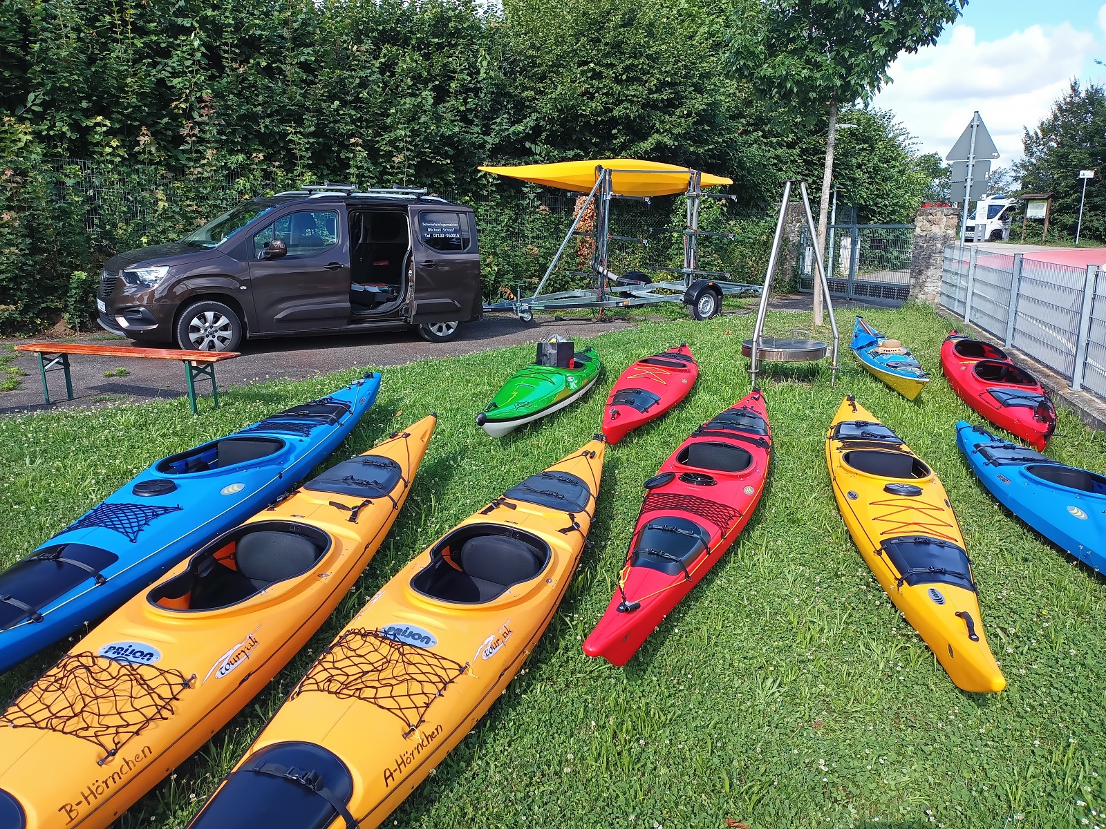 Schnupperpaddeln Tourenkajak - Lauffen am Neckar