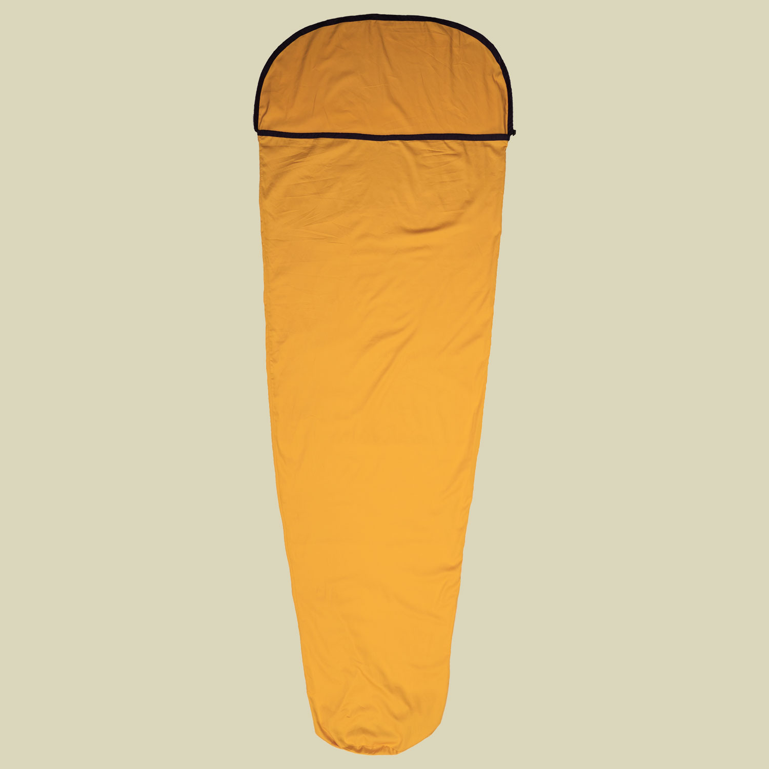 Sleepwell Organic Cotton Mummy Liner Größe 195 x 79 cm Farbe butterscotch