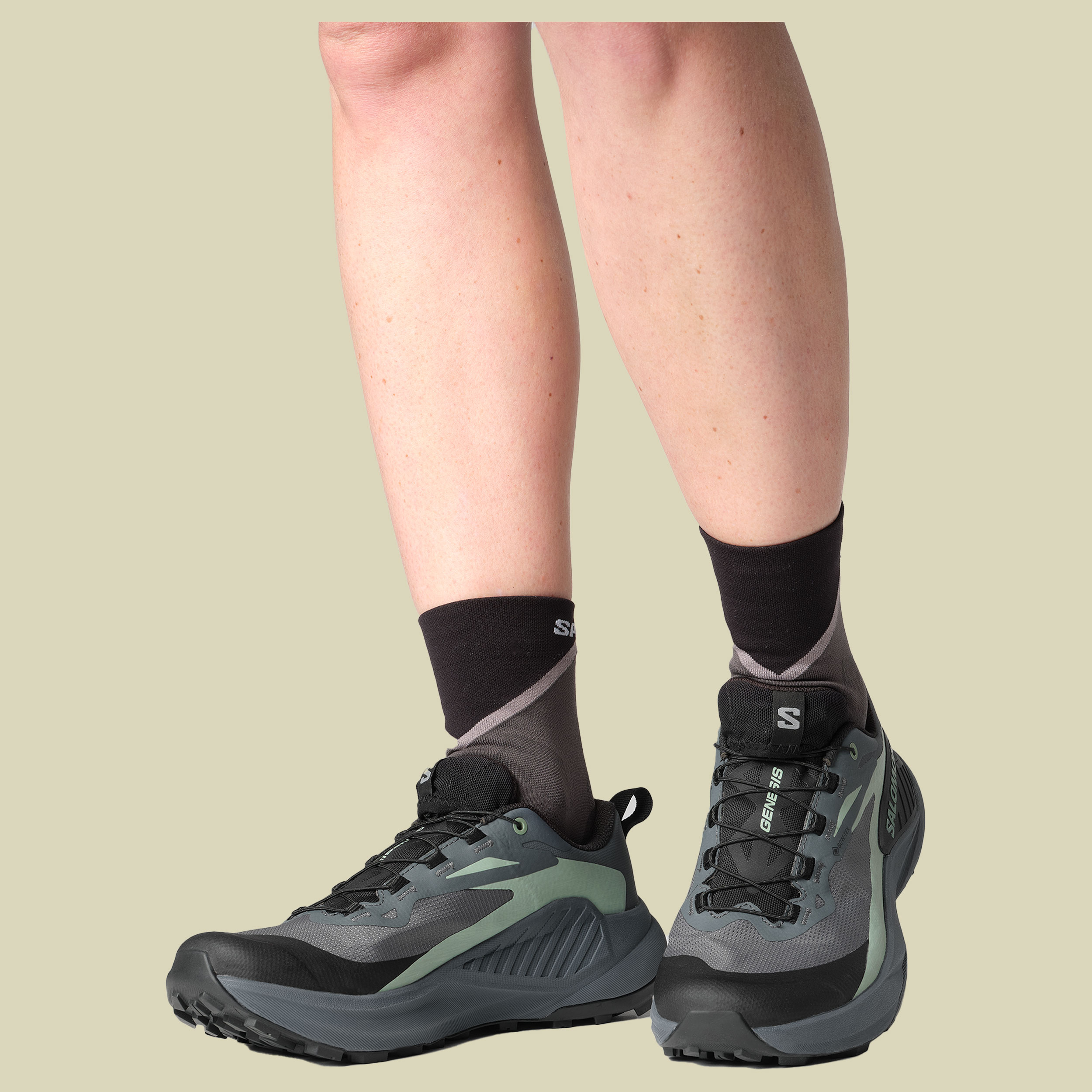 Genesis GTX Women UK 7,5 mehrfarbig - Farbe turbulence, black, green milieu