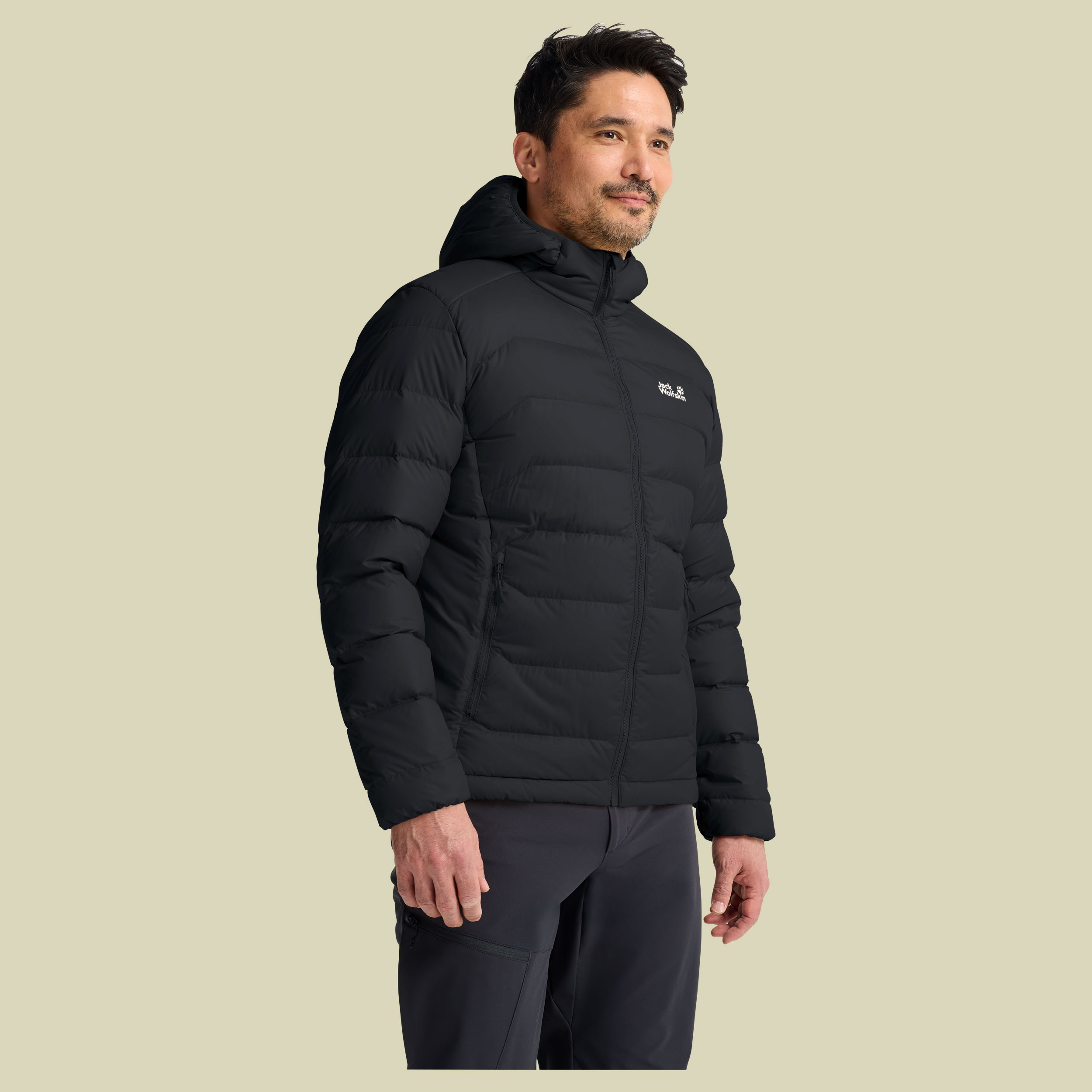 Wild Pass Down Hoody Men RDS XXXL schwarz - black