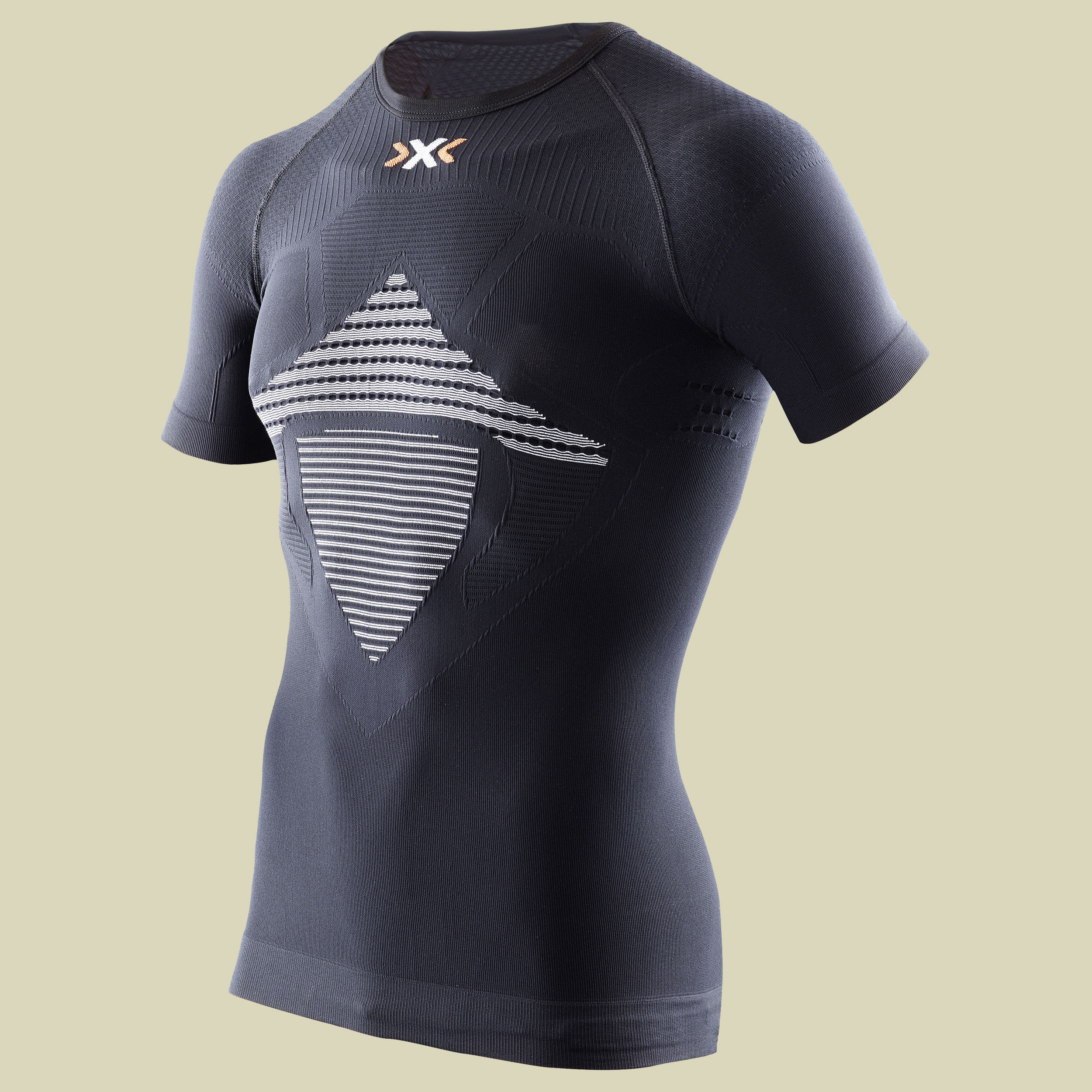 X-Bionic Man Energizer MK2 Light UW Shirt Short SL Größe S-M Farbe black/white
