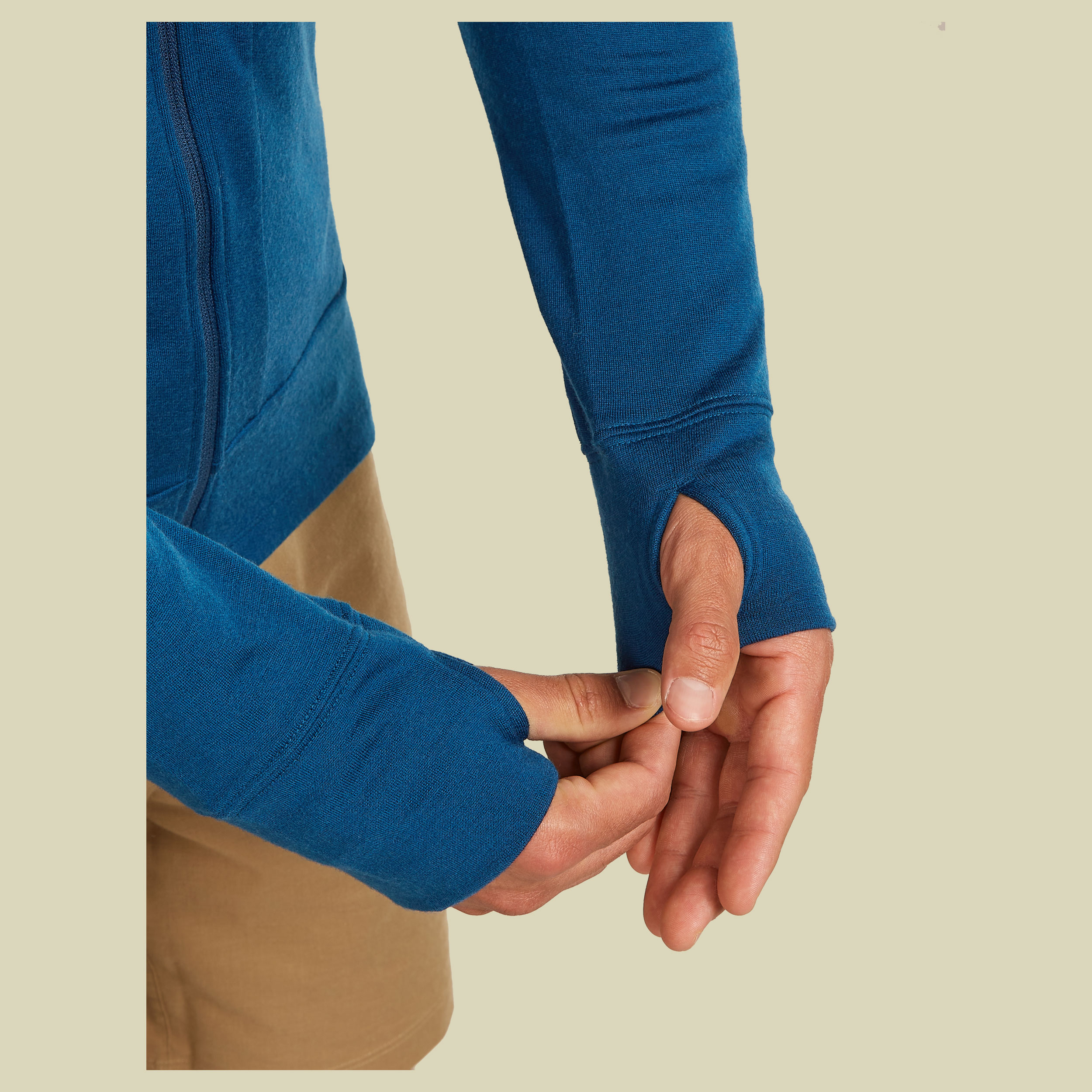 Merino 260 Quantum IV LS Zip Hoodie Men XL atlantis