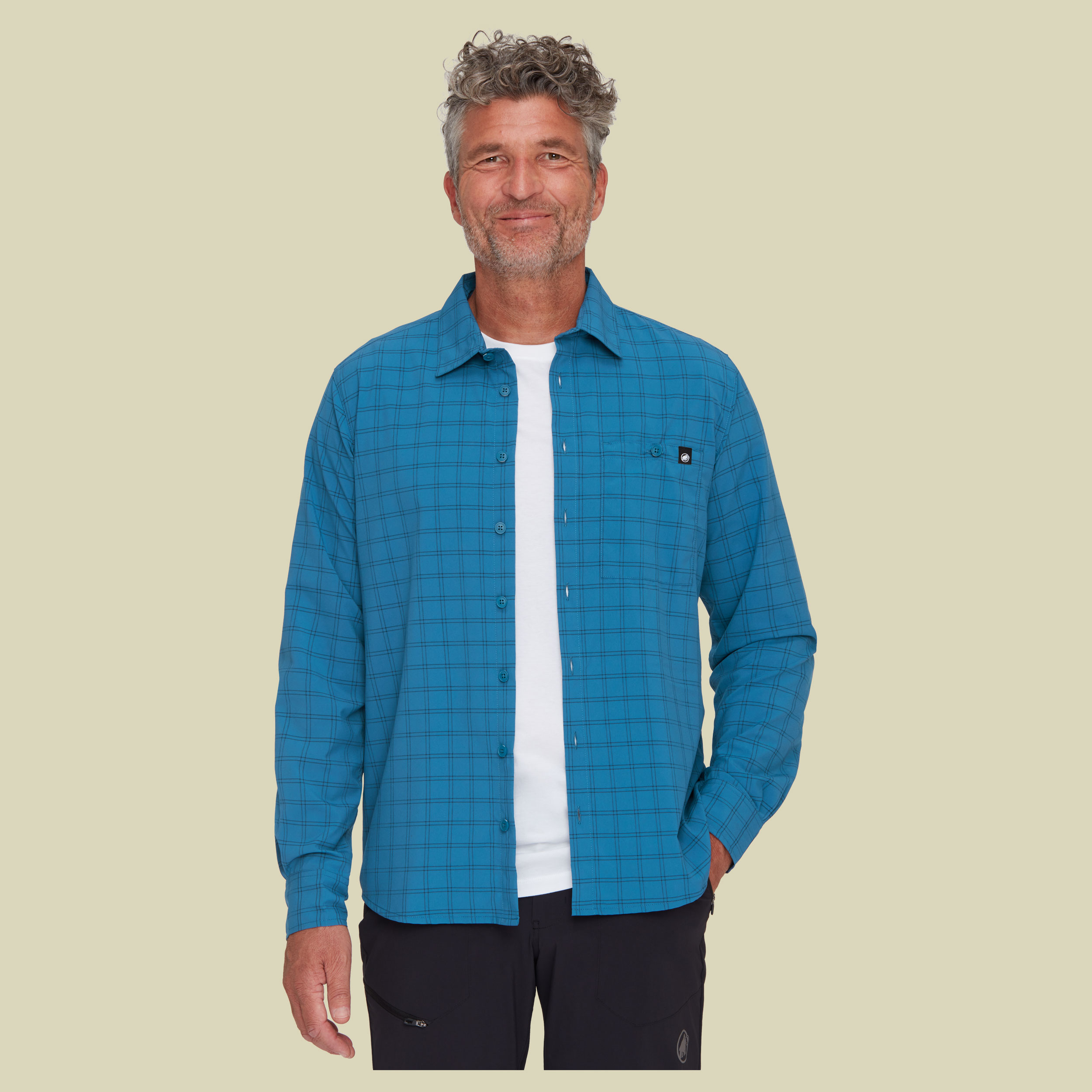 Lenni Longsleeve Shirt Men L blau