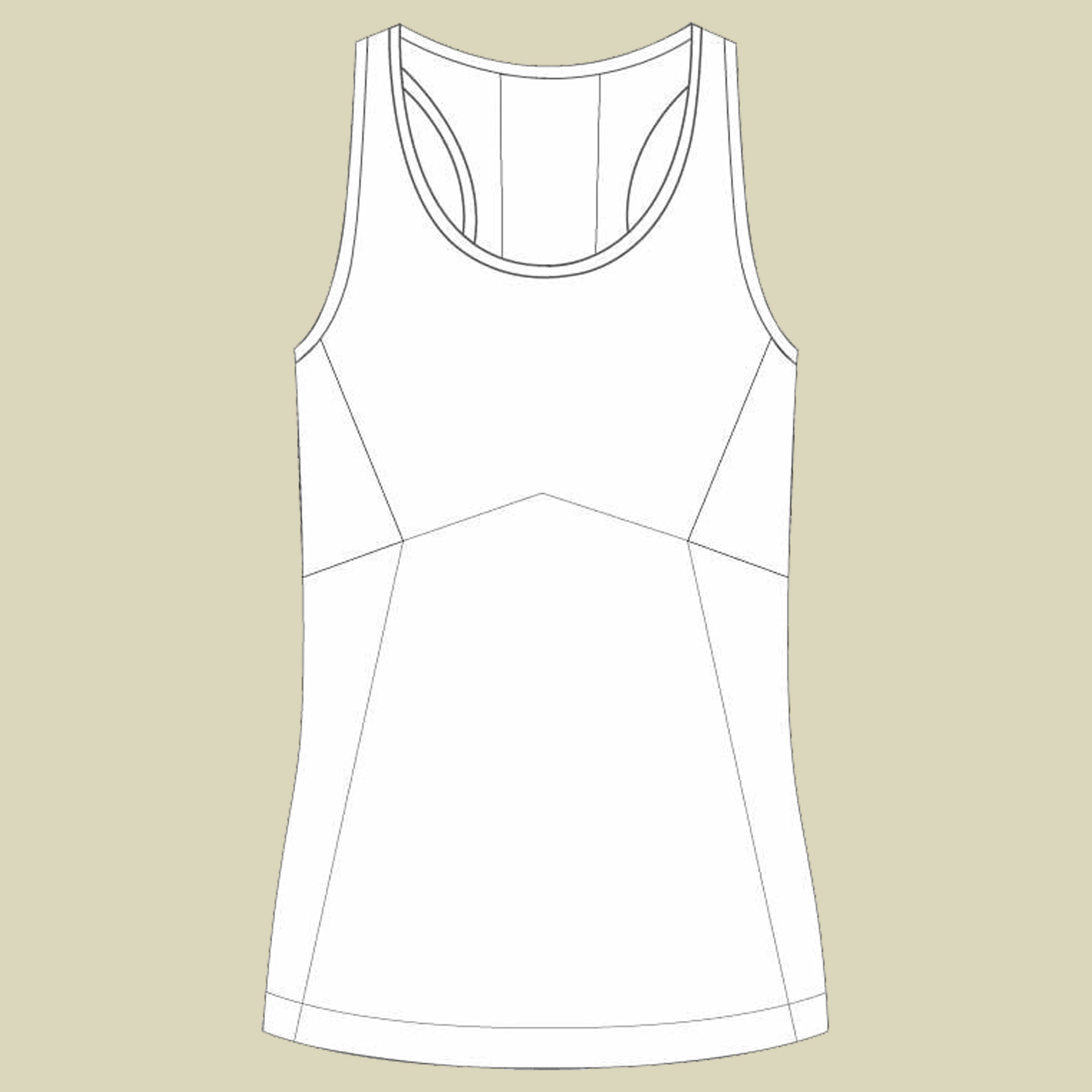 Cool Top Regular Women Größe M  Farbe white