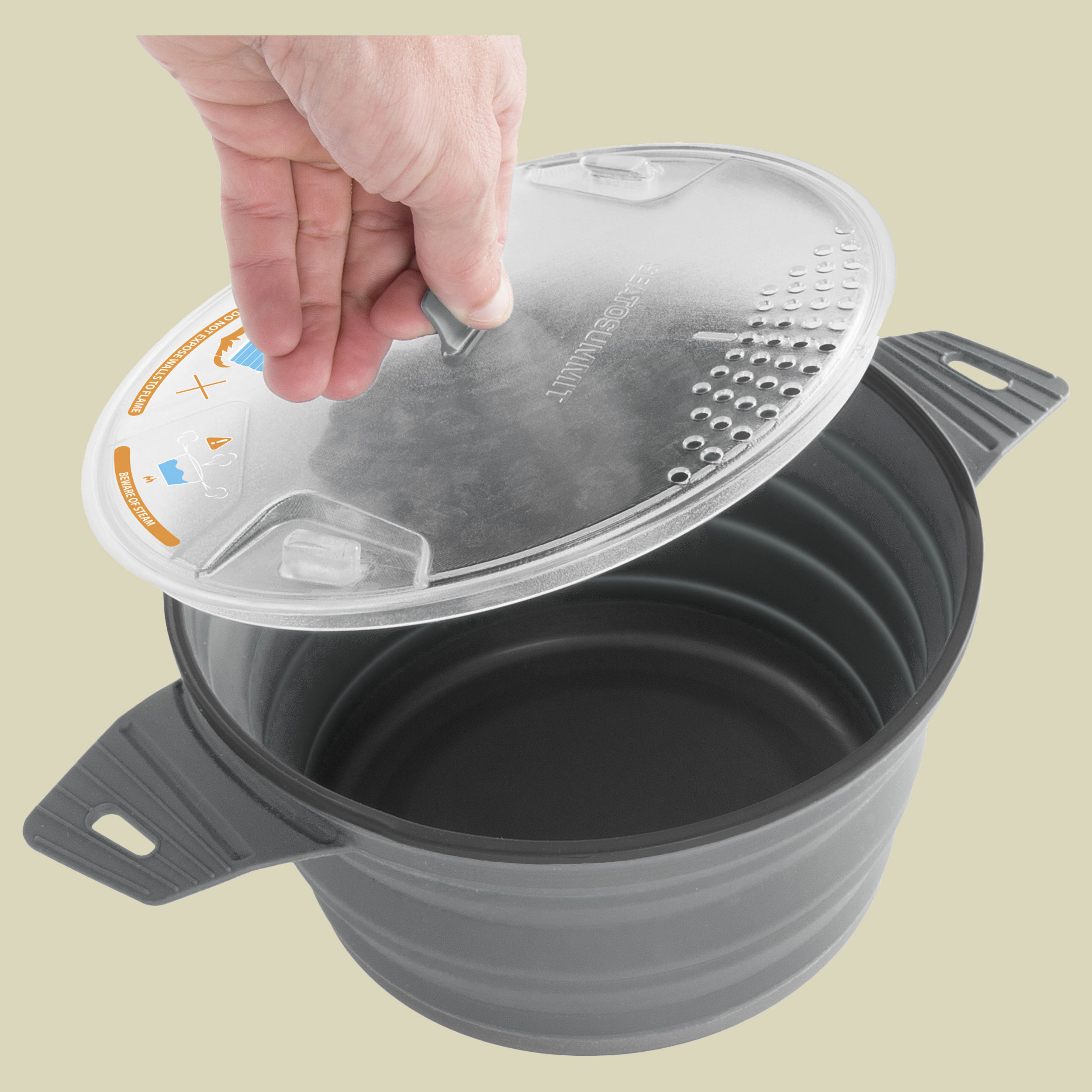 X-Pot Volumen 2,8 Farbe grey
