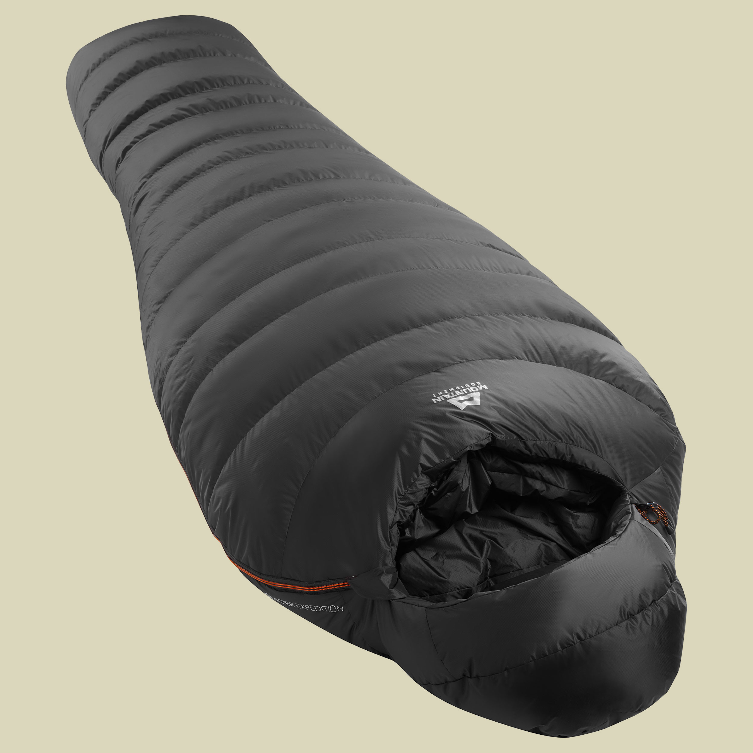 Glacier Expedition bis Körpergröße 185 cm (REG) Farbe obsidian, Reißverschluss links