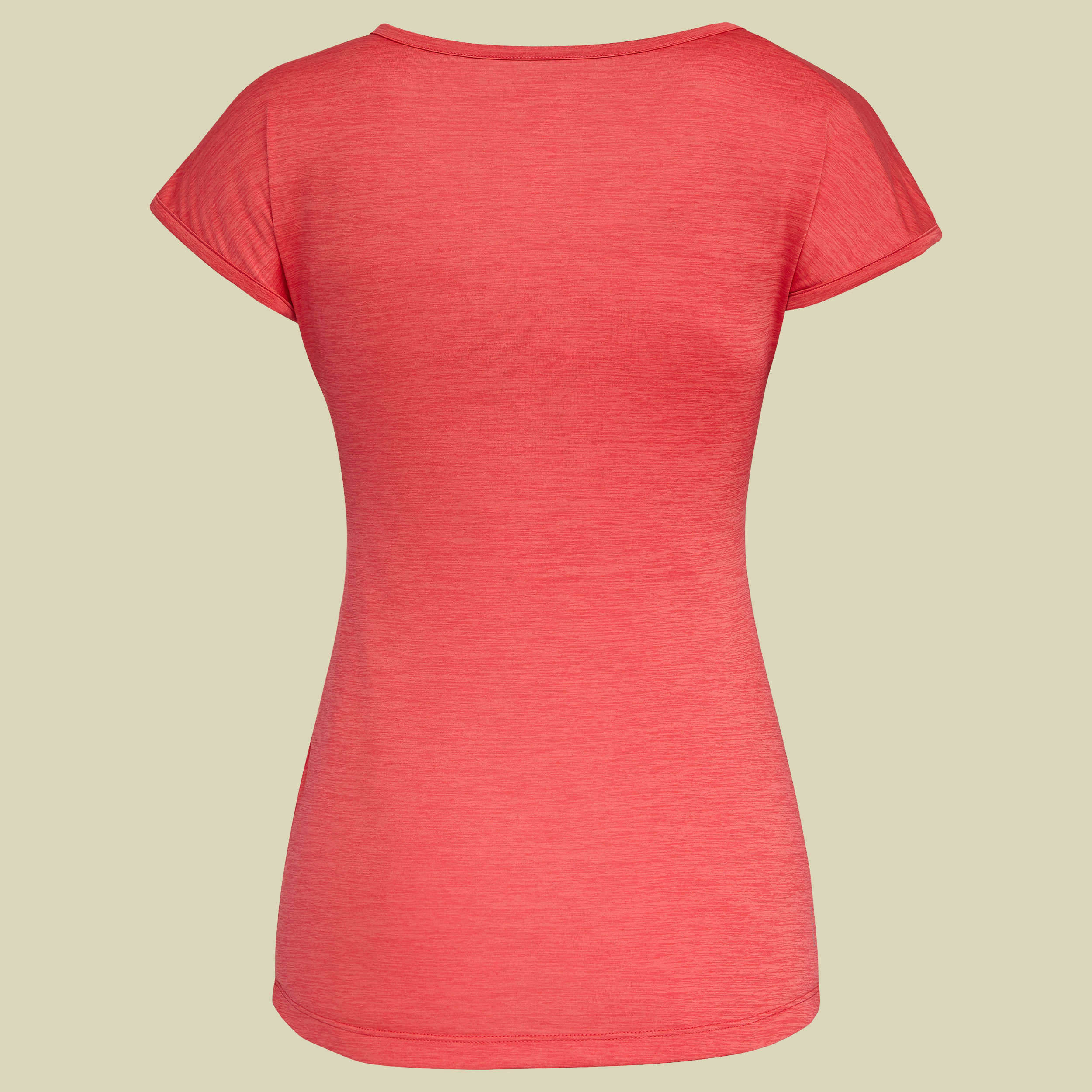 Puez Melange Dry W S/S Tee Women Größe 38 Farbe rose red melange