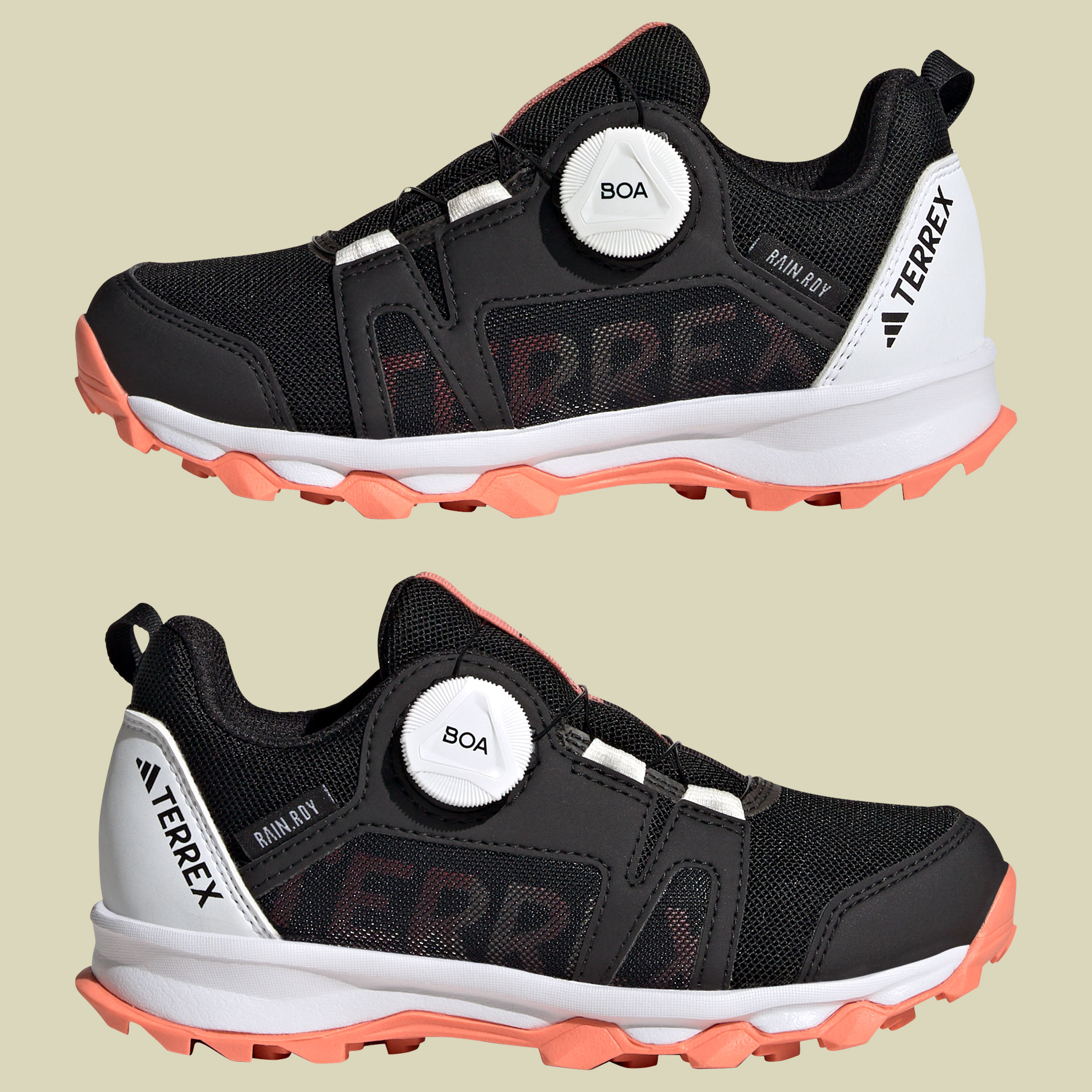 Terrex Agravic Boa R.RDY Kids Größe 33,5 Farbe core black/crystal white/impact orange