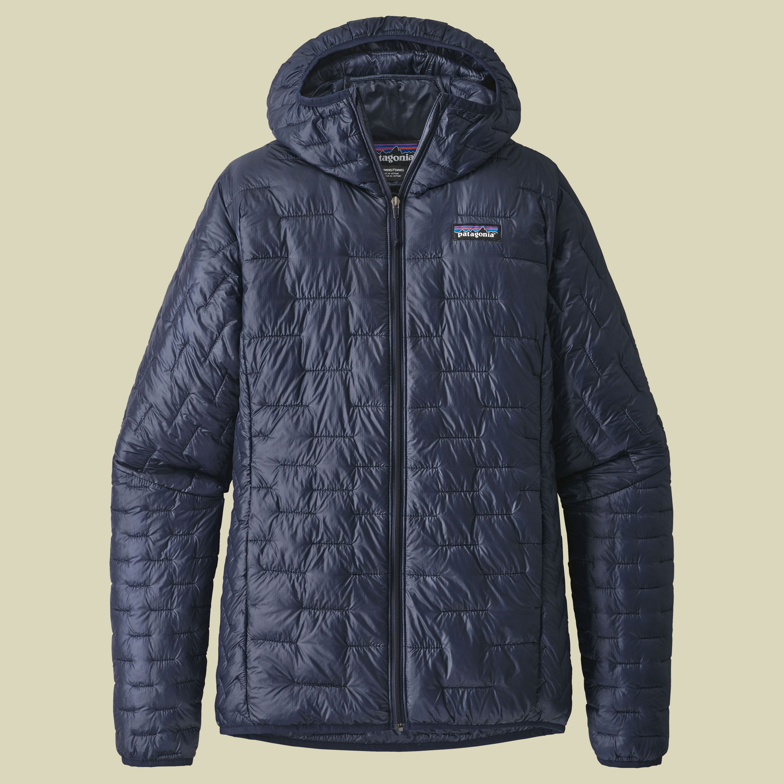 Micro Puff Hoody Women Größe M Farbe lapiz blue