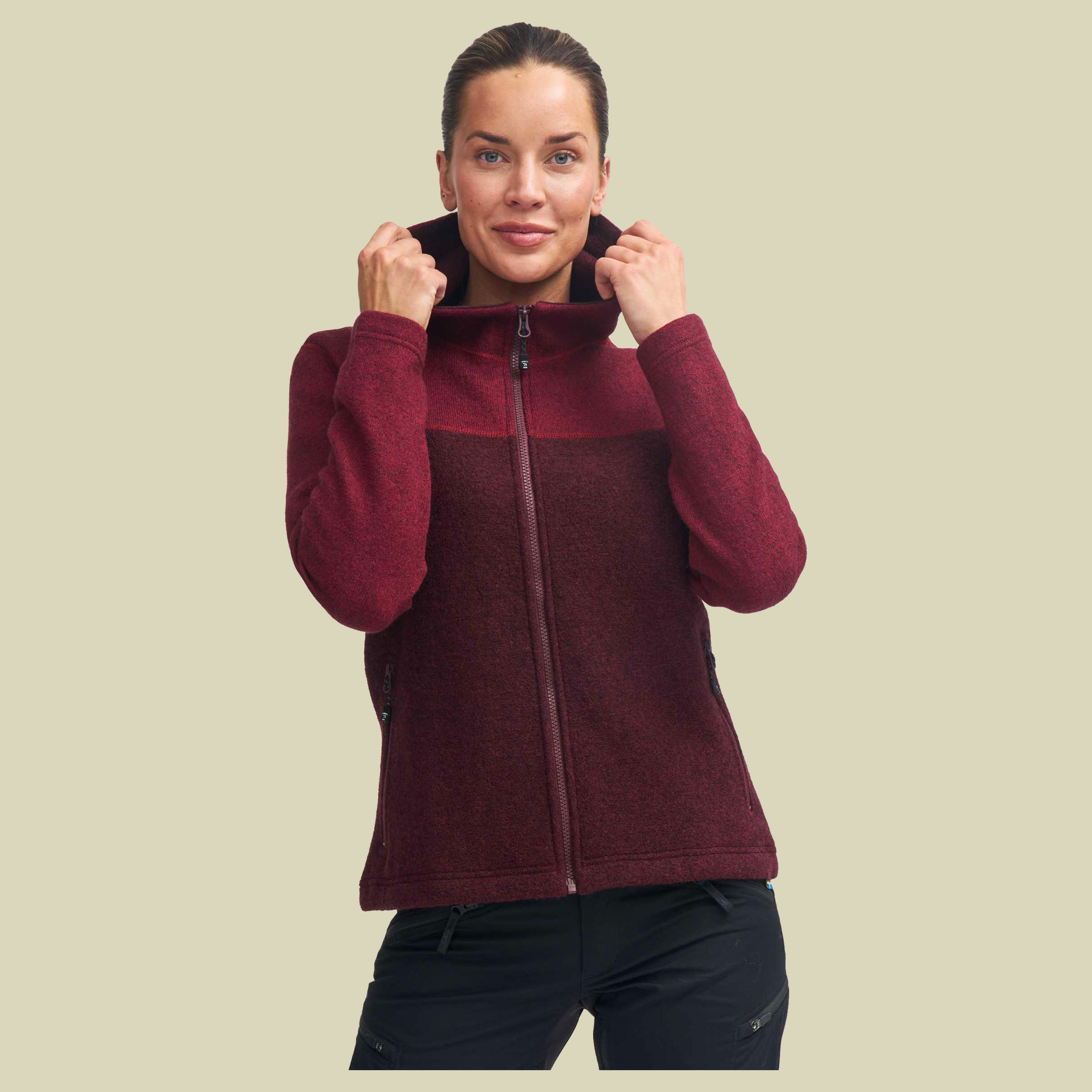 Hilma Hood Women 36 rot - deep red
