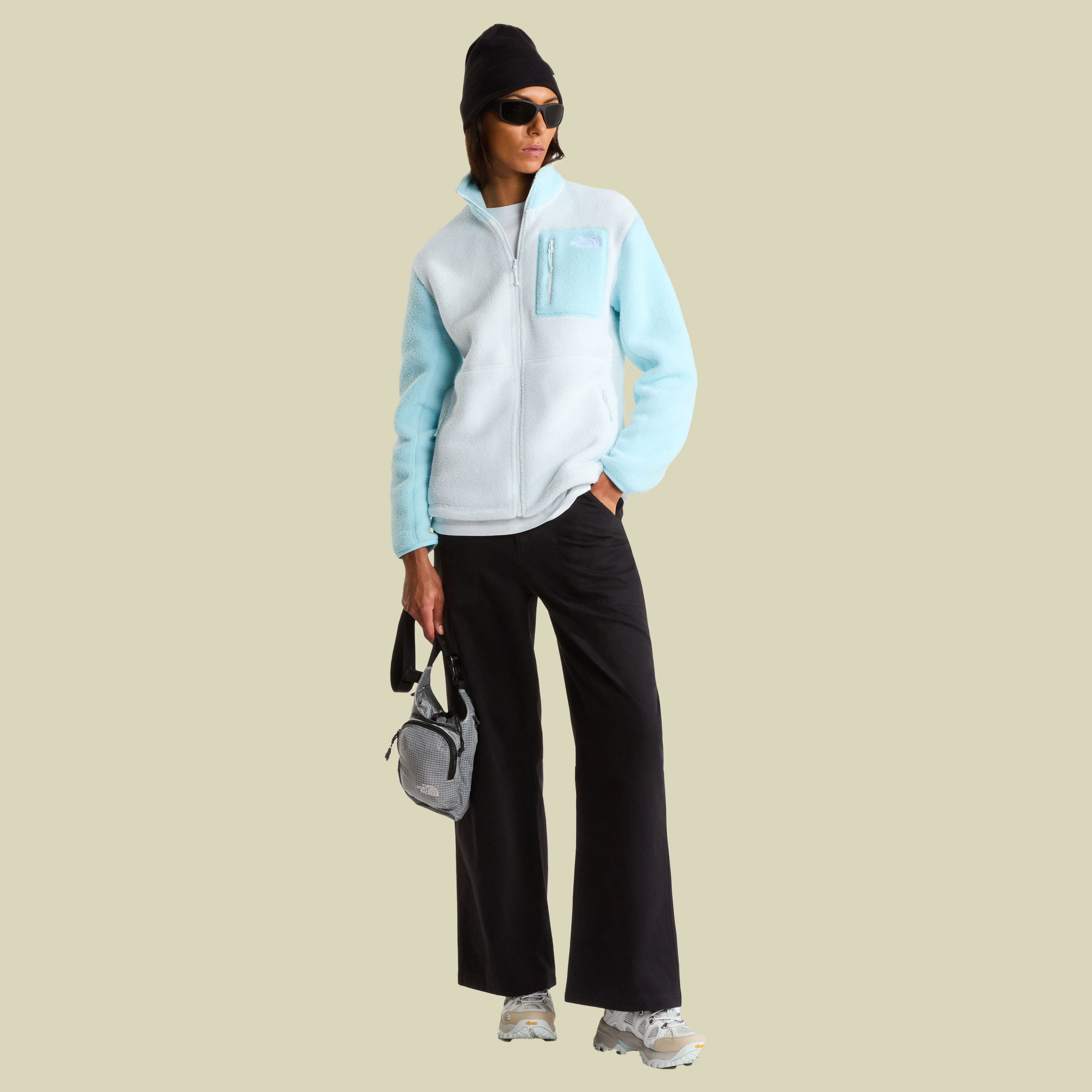 Yumiori Full Zip Women XS blau - pearl stone/glacier