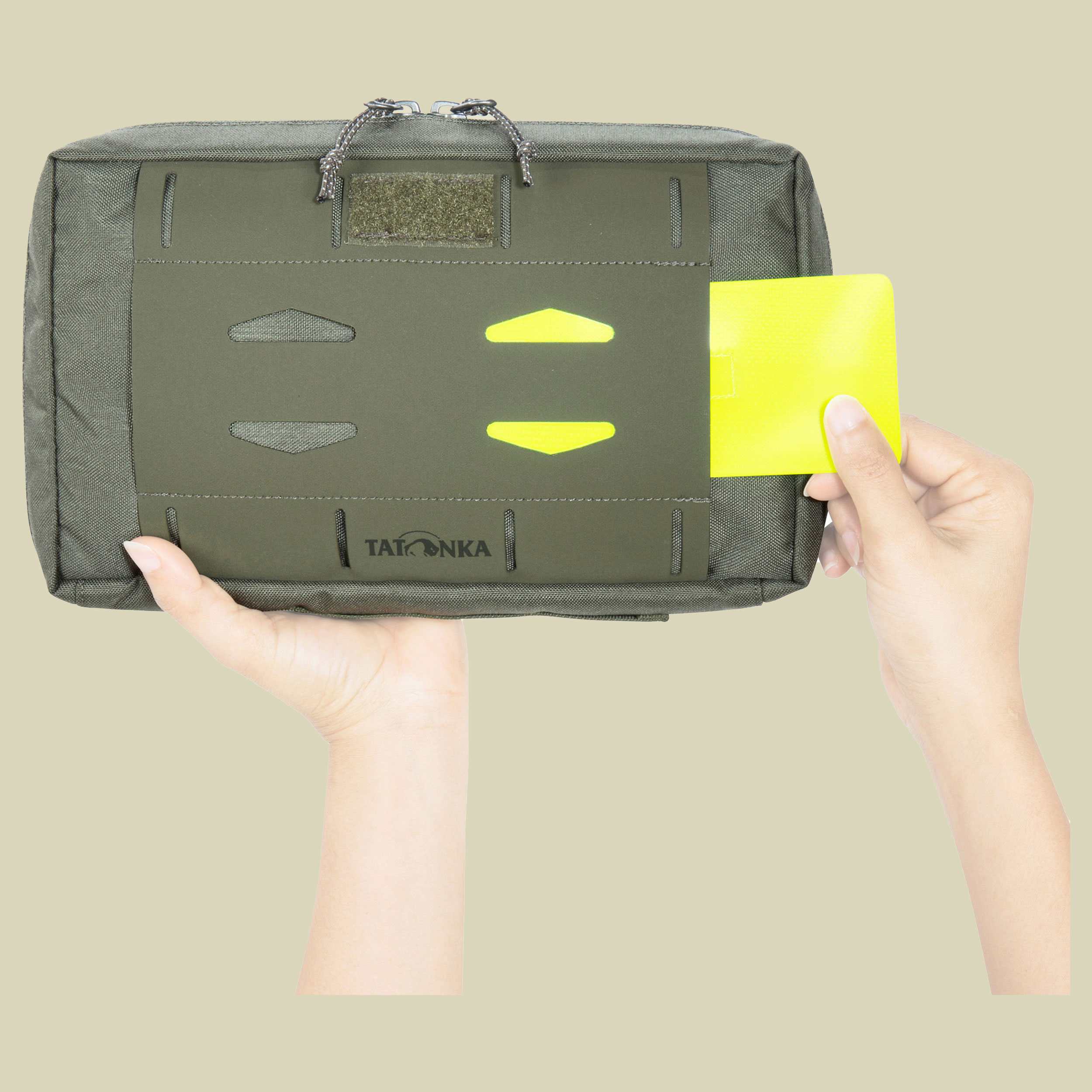 Universal Pouch 14 x 24 one size grün - stone grey olive