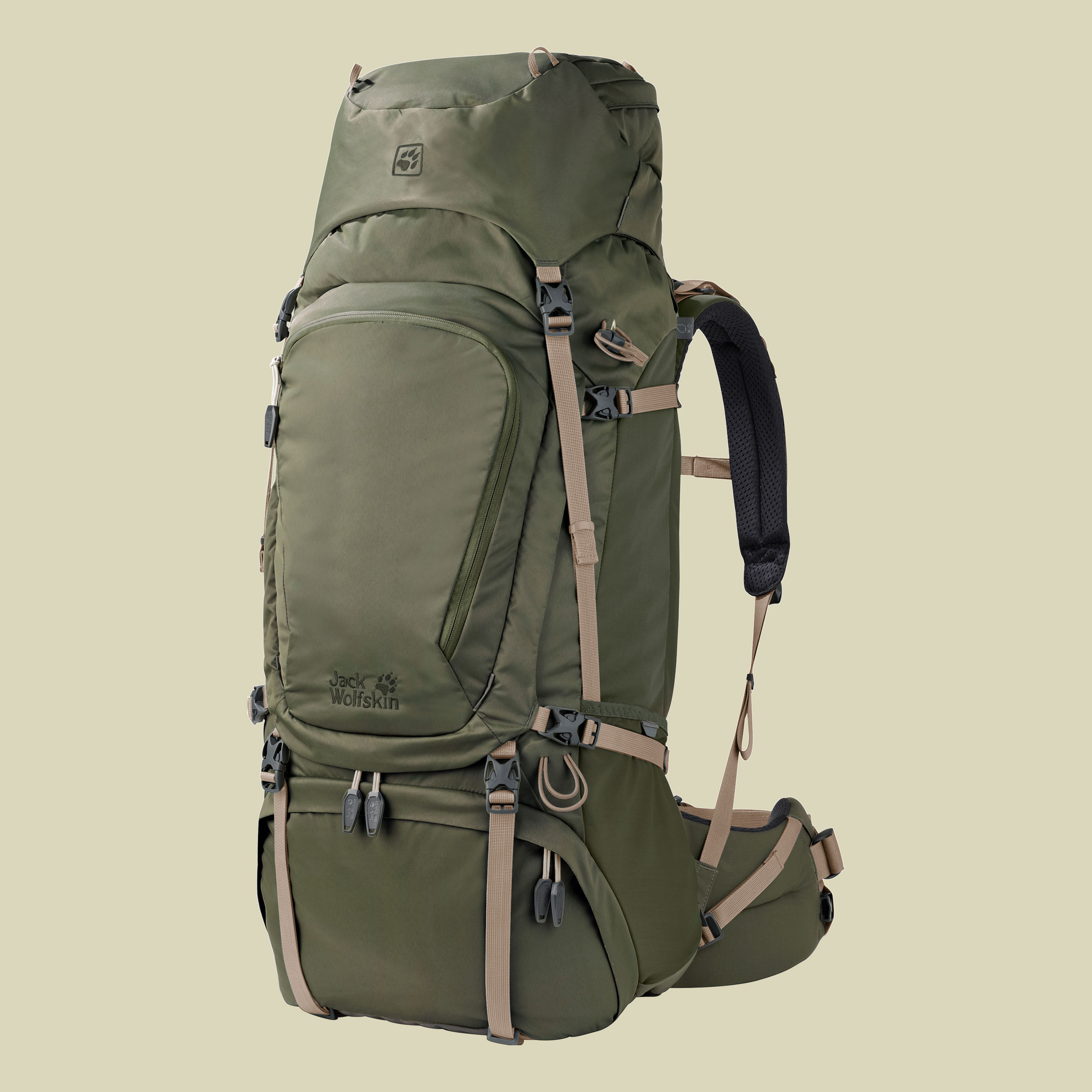 Denali 65 Men Volumen 65 L + 9 L Farbe woodland green